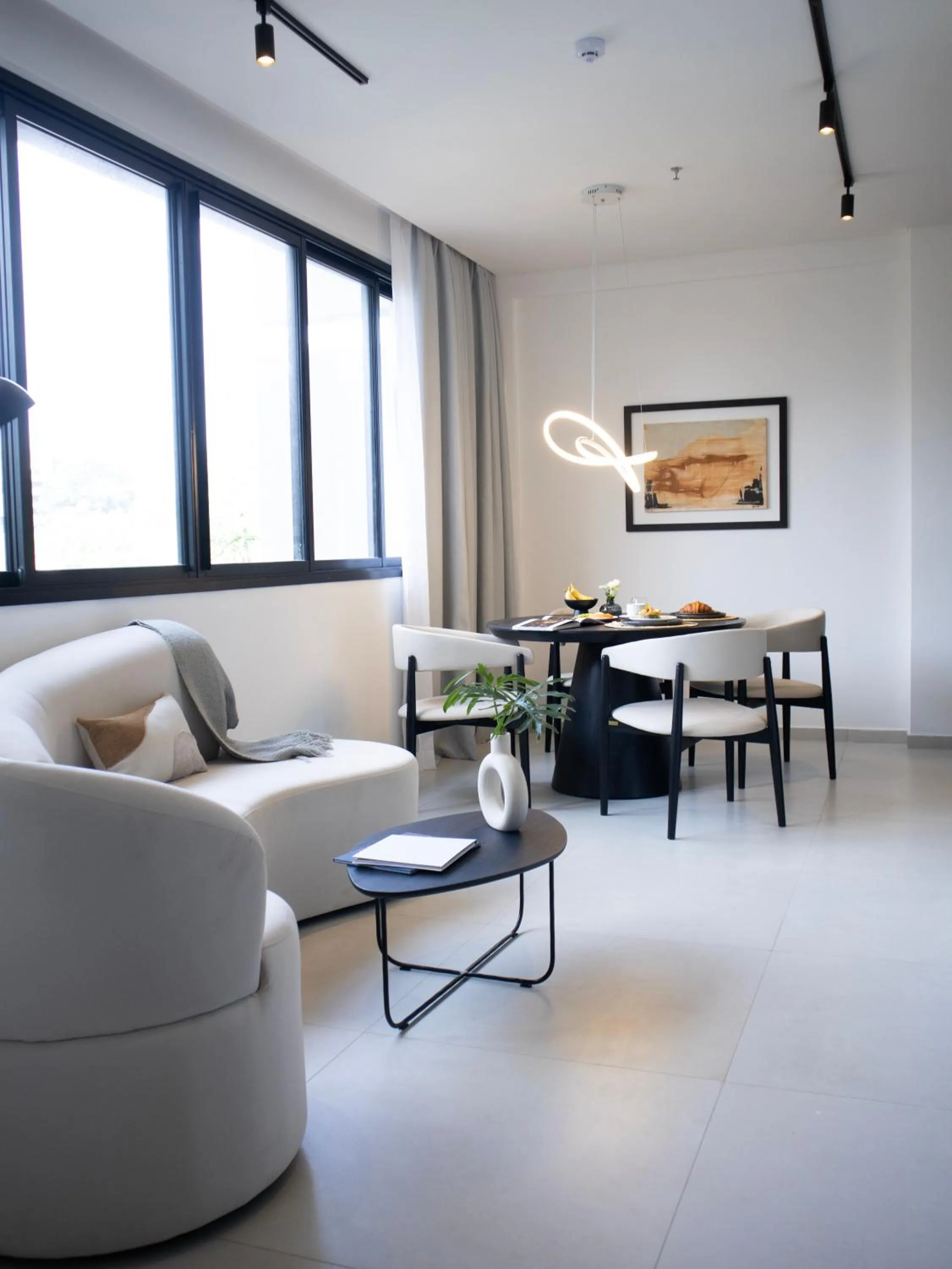 Living room in Divina Tower Apart Hotel