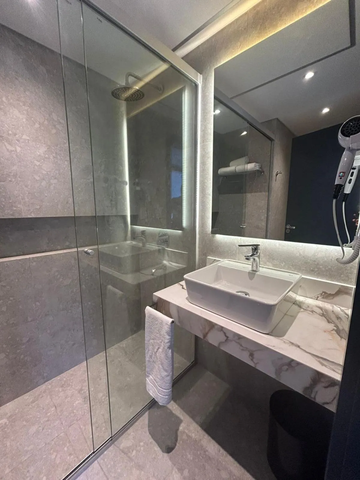 Bathroom in Divina Tower Apart Hotel