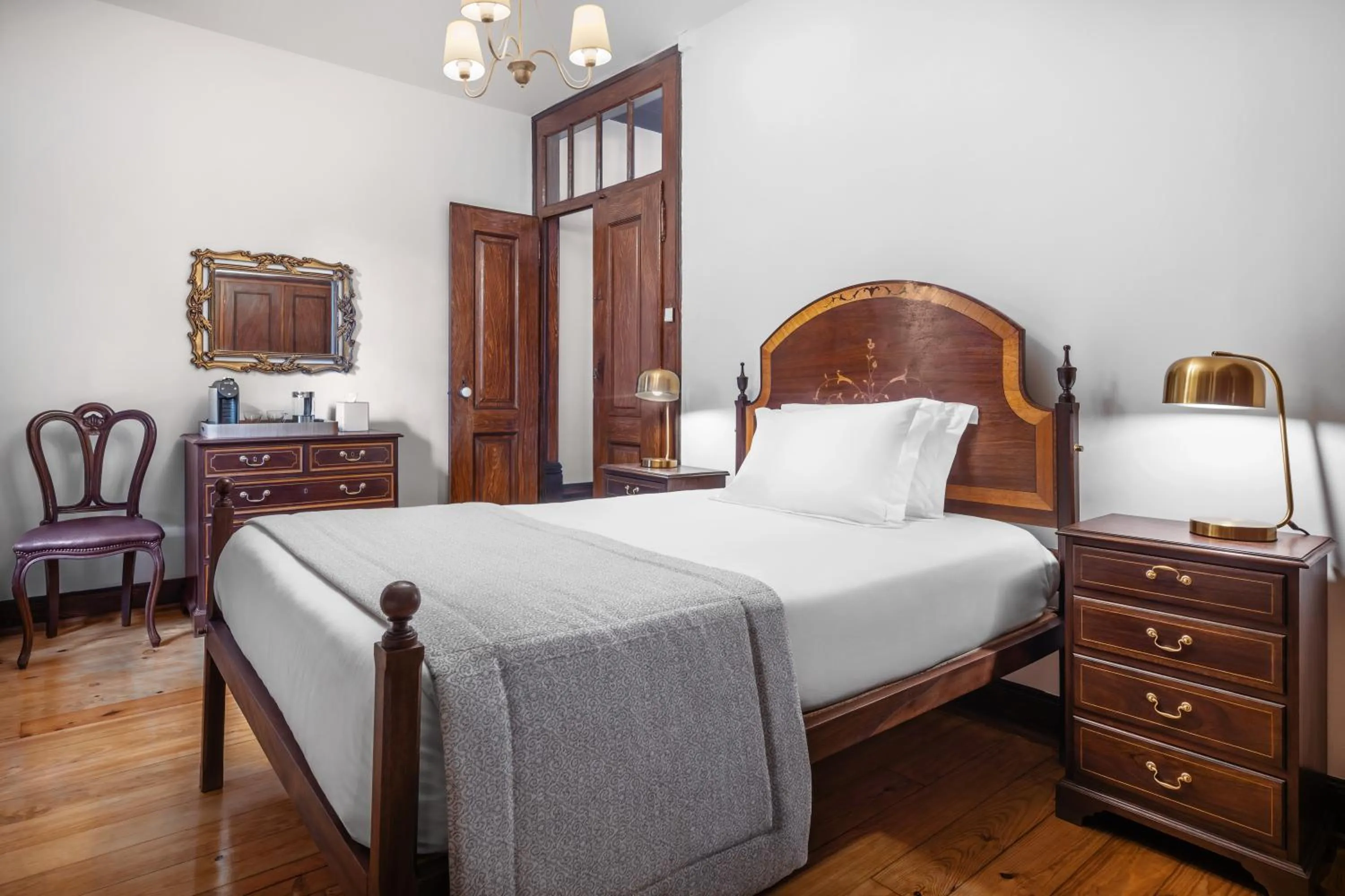 Bed in Solar das Tilias - Historic House