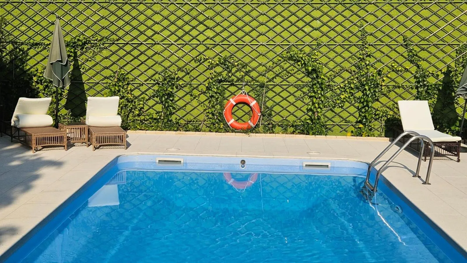Swimming pool in Solar das Tilias - Historic House