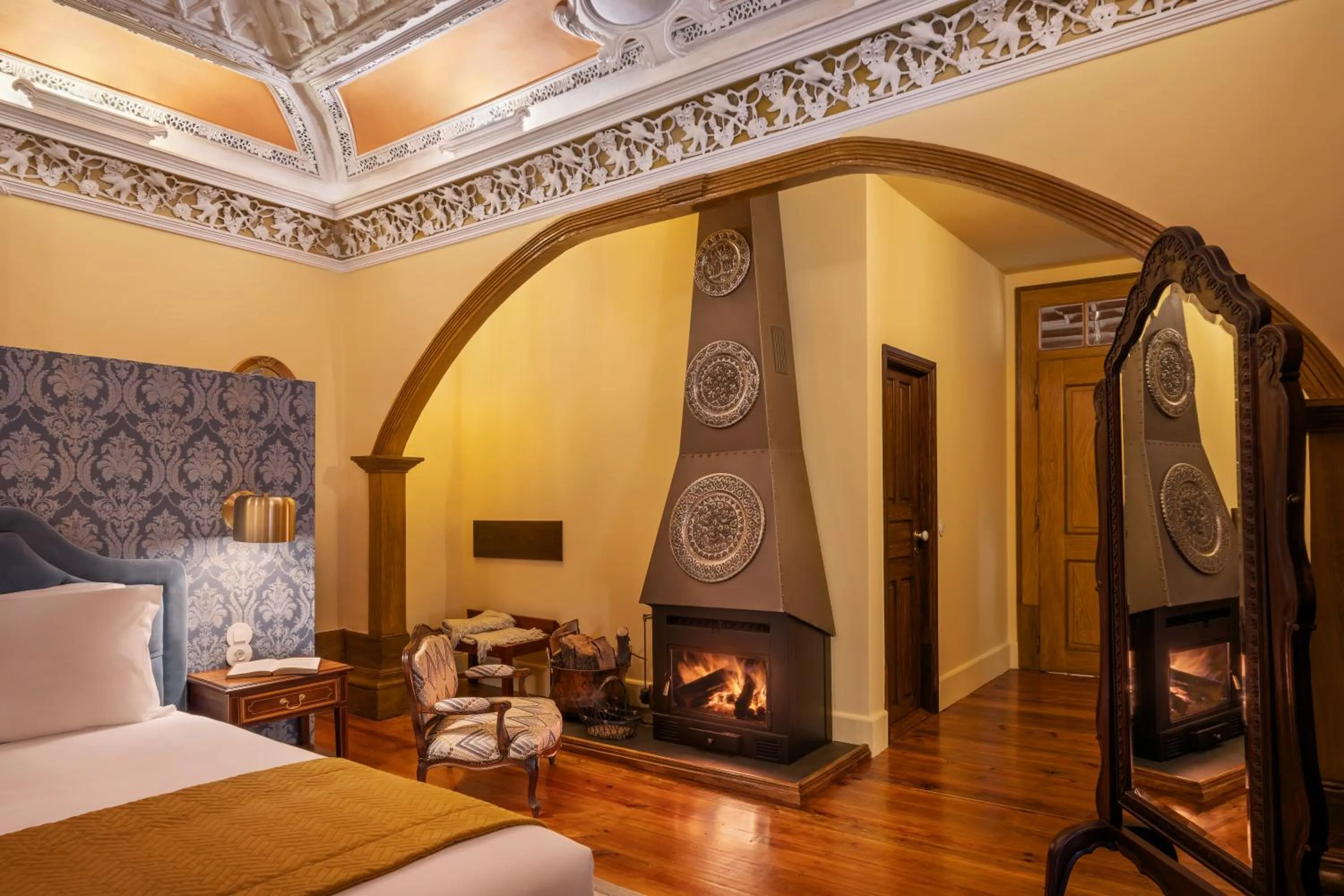 Bed in Solar das Tilias - Historic House