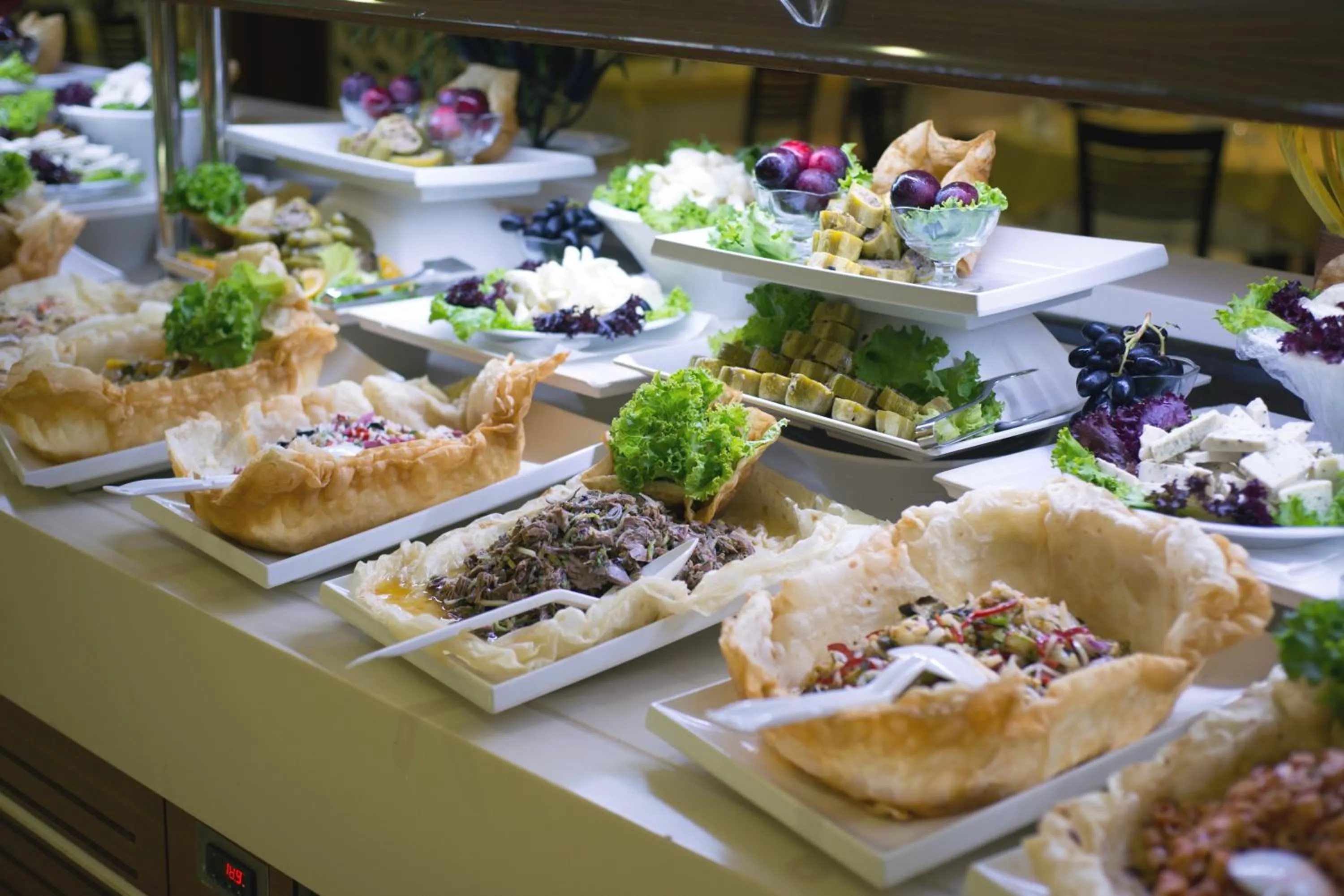 Food in Green Max Hotel