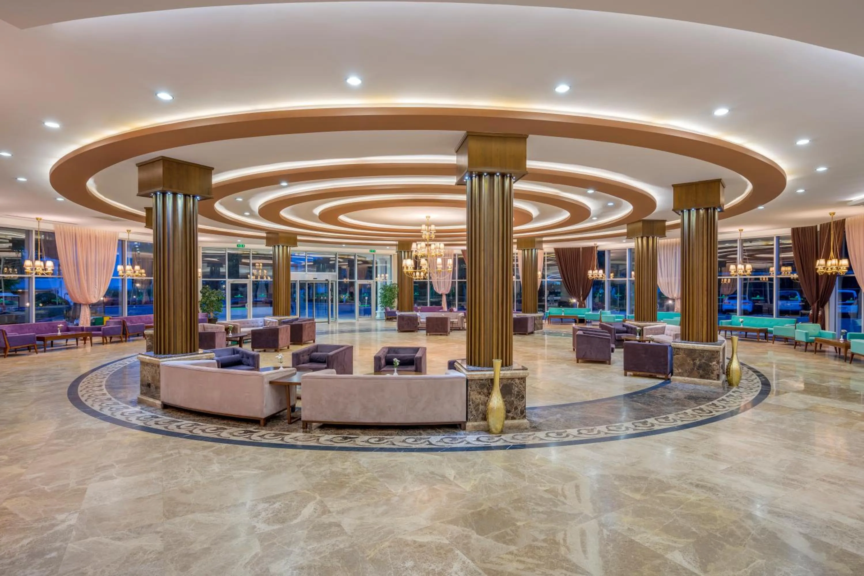 Property building in Green Max Hotel