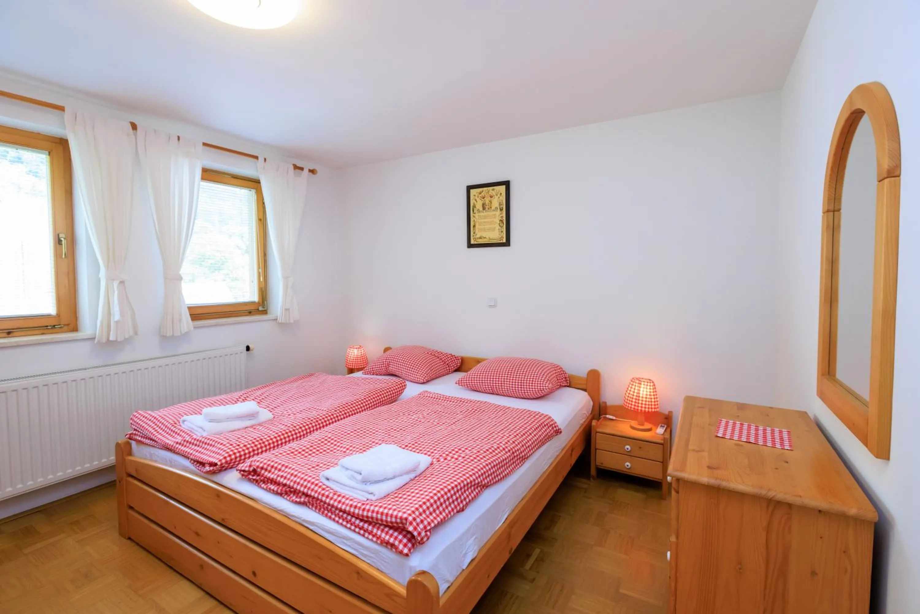 Bed in Apartmaji Katrnjek
