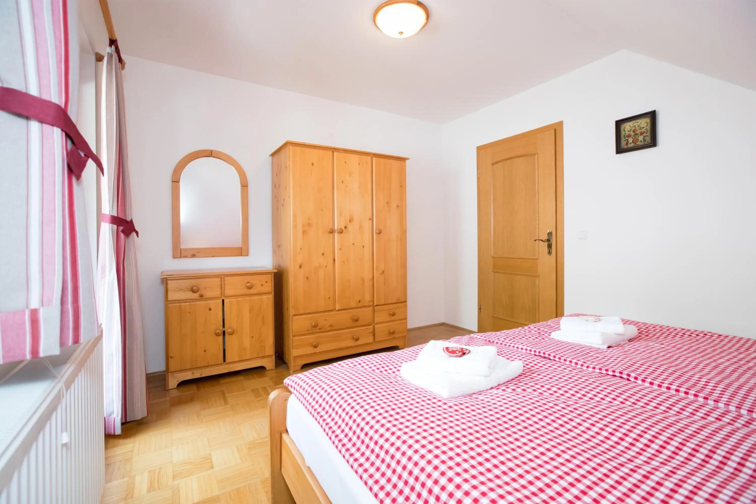 Bedroom, Bed in Apartmaji Katrnjek