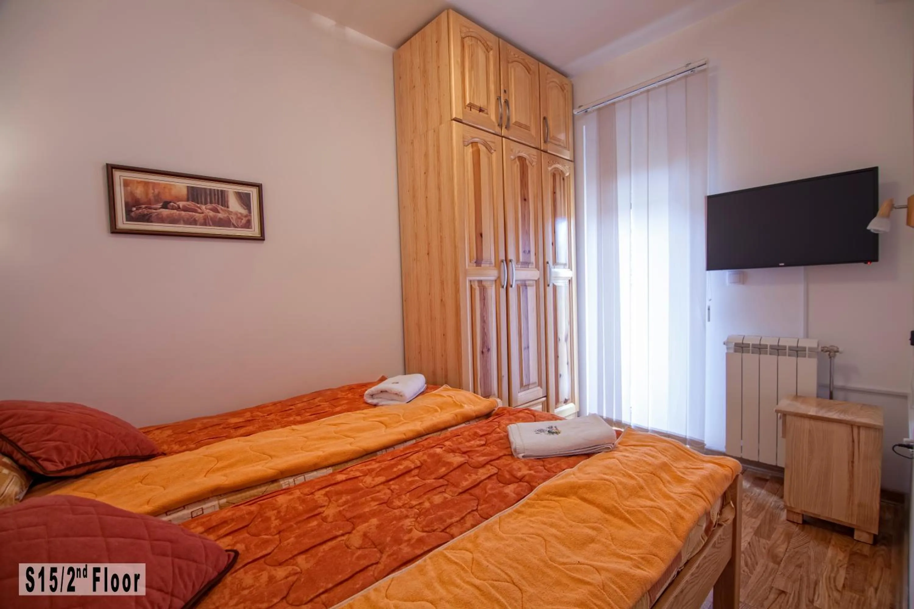 Bed in Šišarka Apartmani Zlatibor
