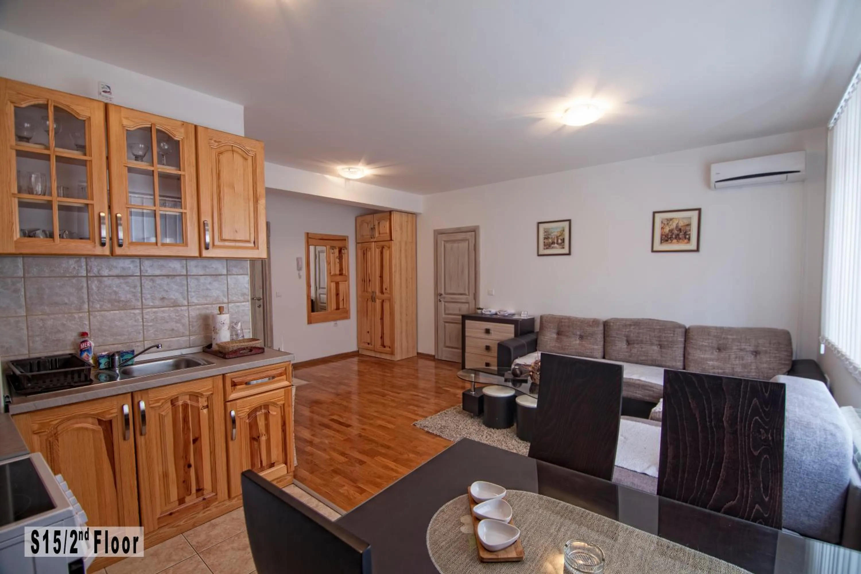 Kitchen or kitchenette in Šišarka Apartmani Zlatibor