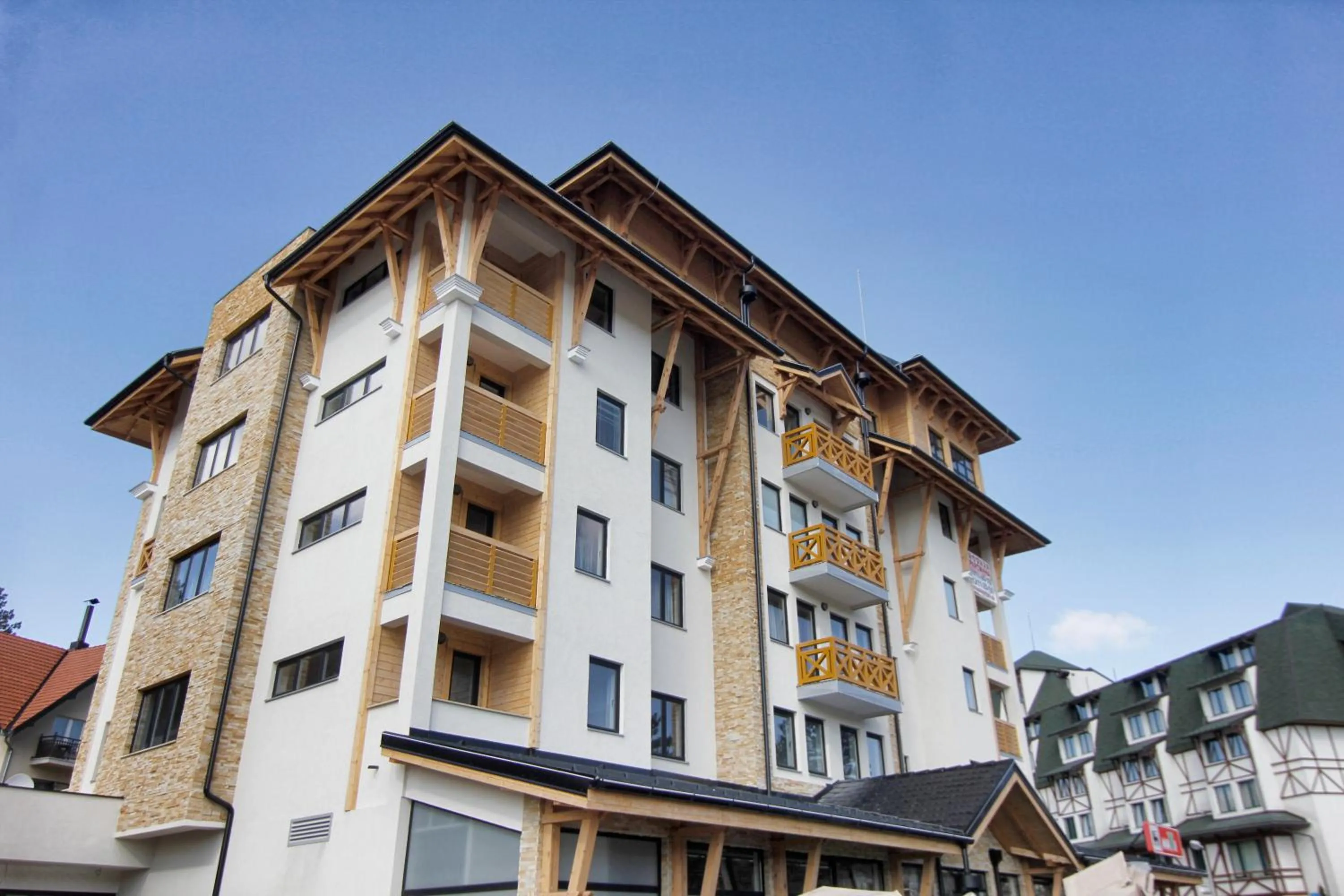 Property building in Šišarka Apartmani Zlatibor
