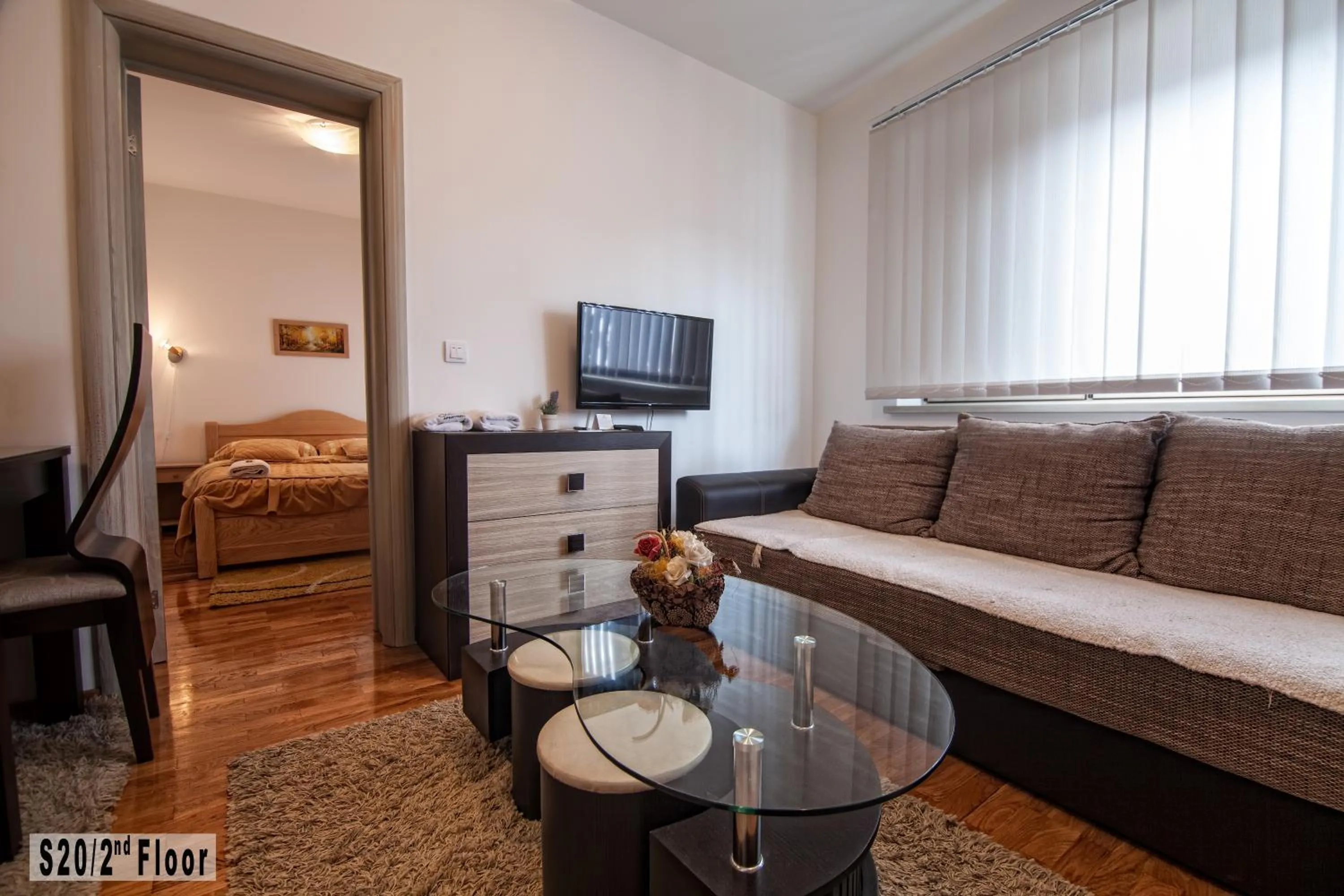 Bed in Šišarka Apartmani Zlatibor