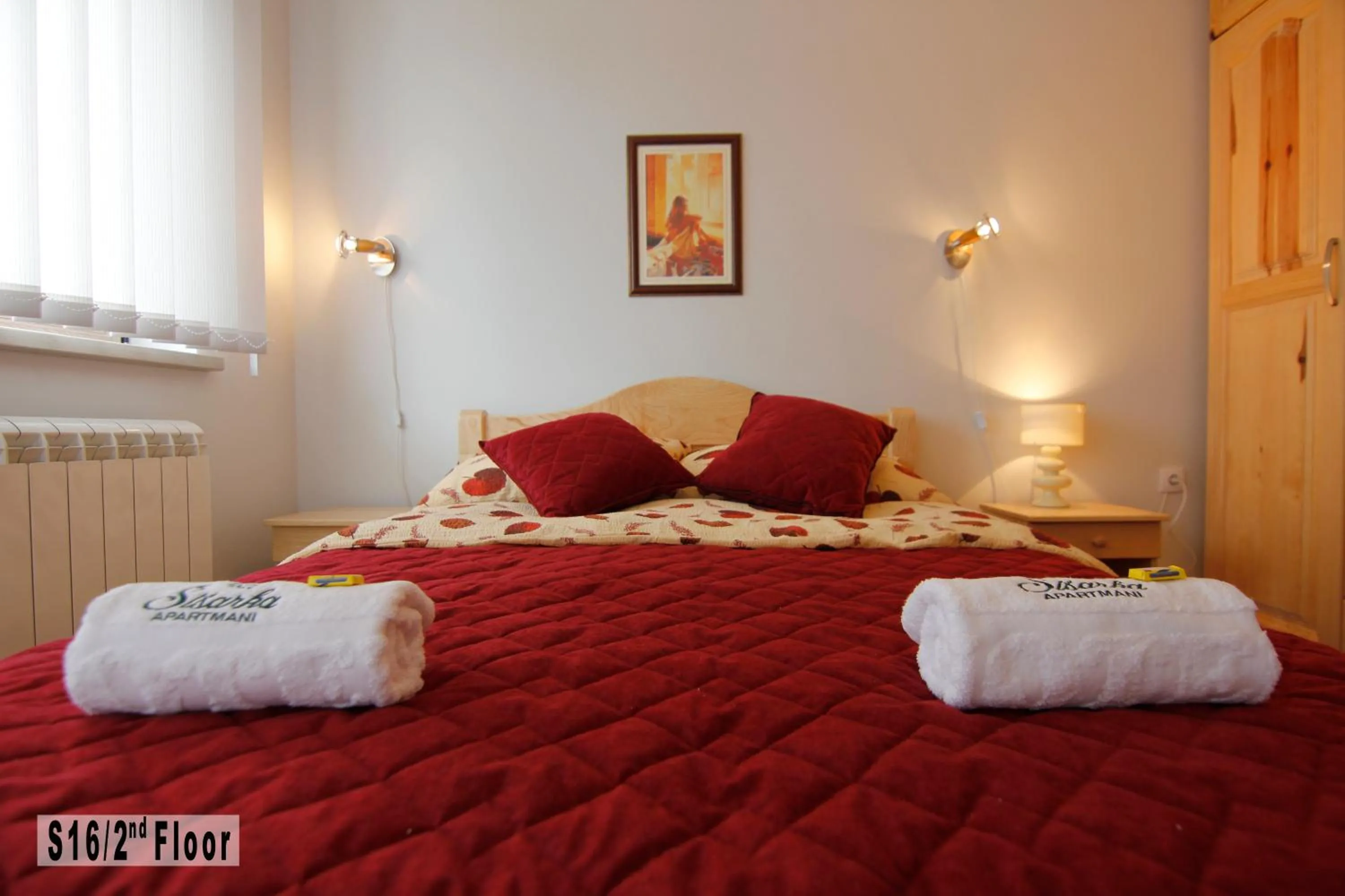 Bed in Šišarka Apartmani Zlatibor
