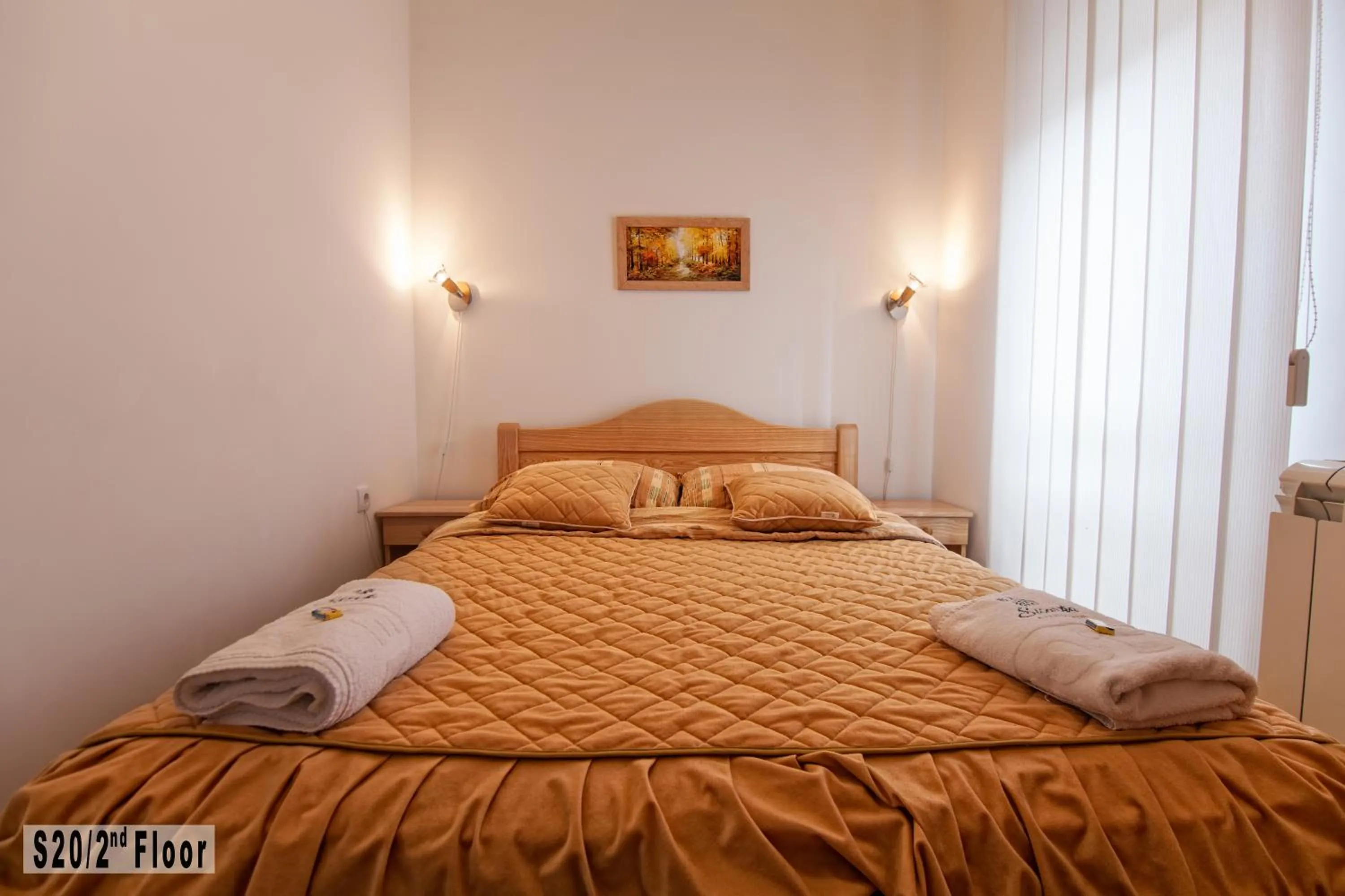 Bed in Šišarka Apartmani Zlatibor