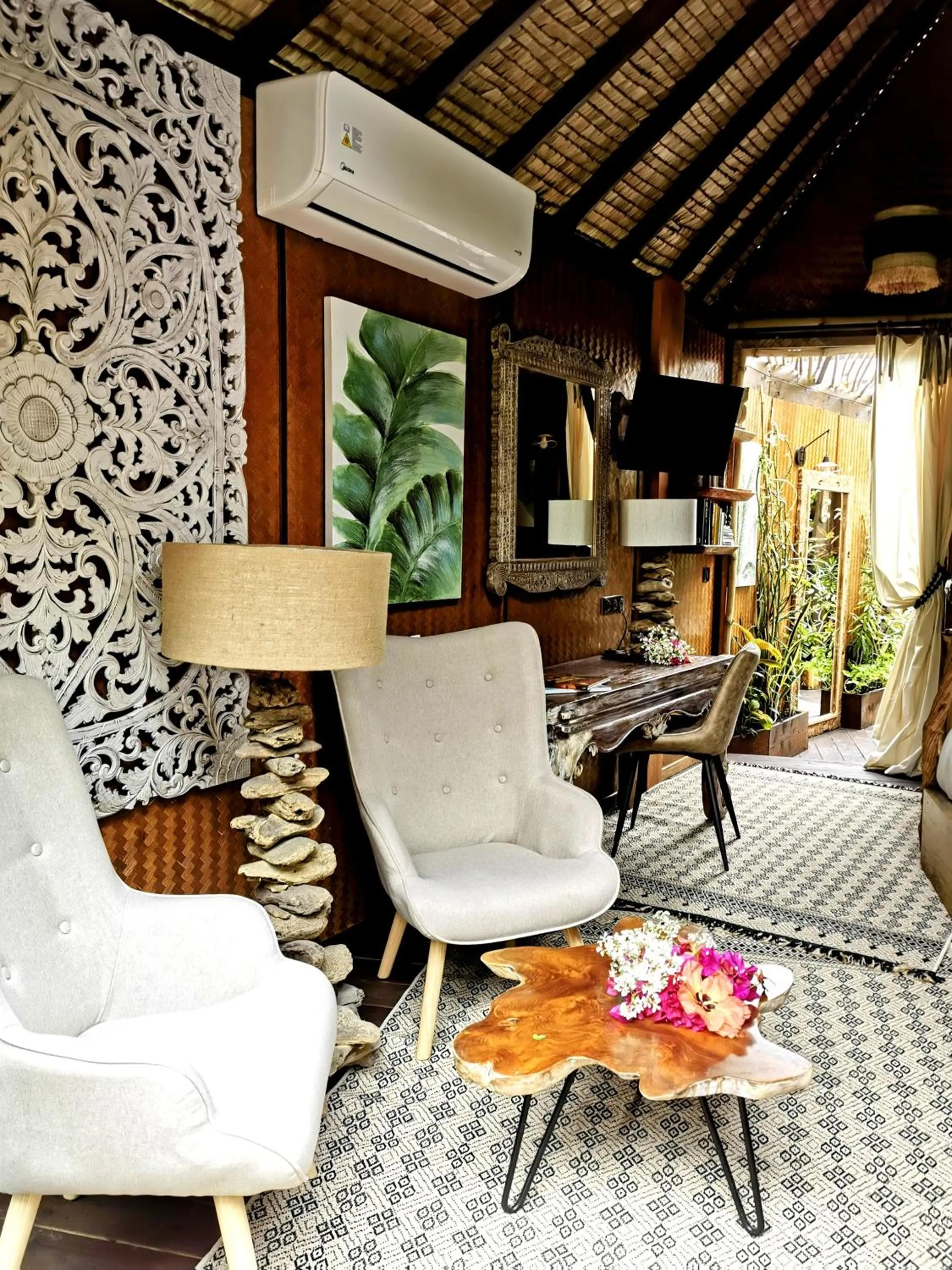 Living room in Hôtel Fenua Mata'i'oa