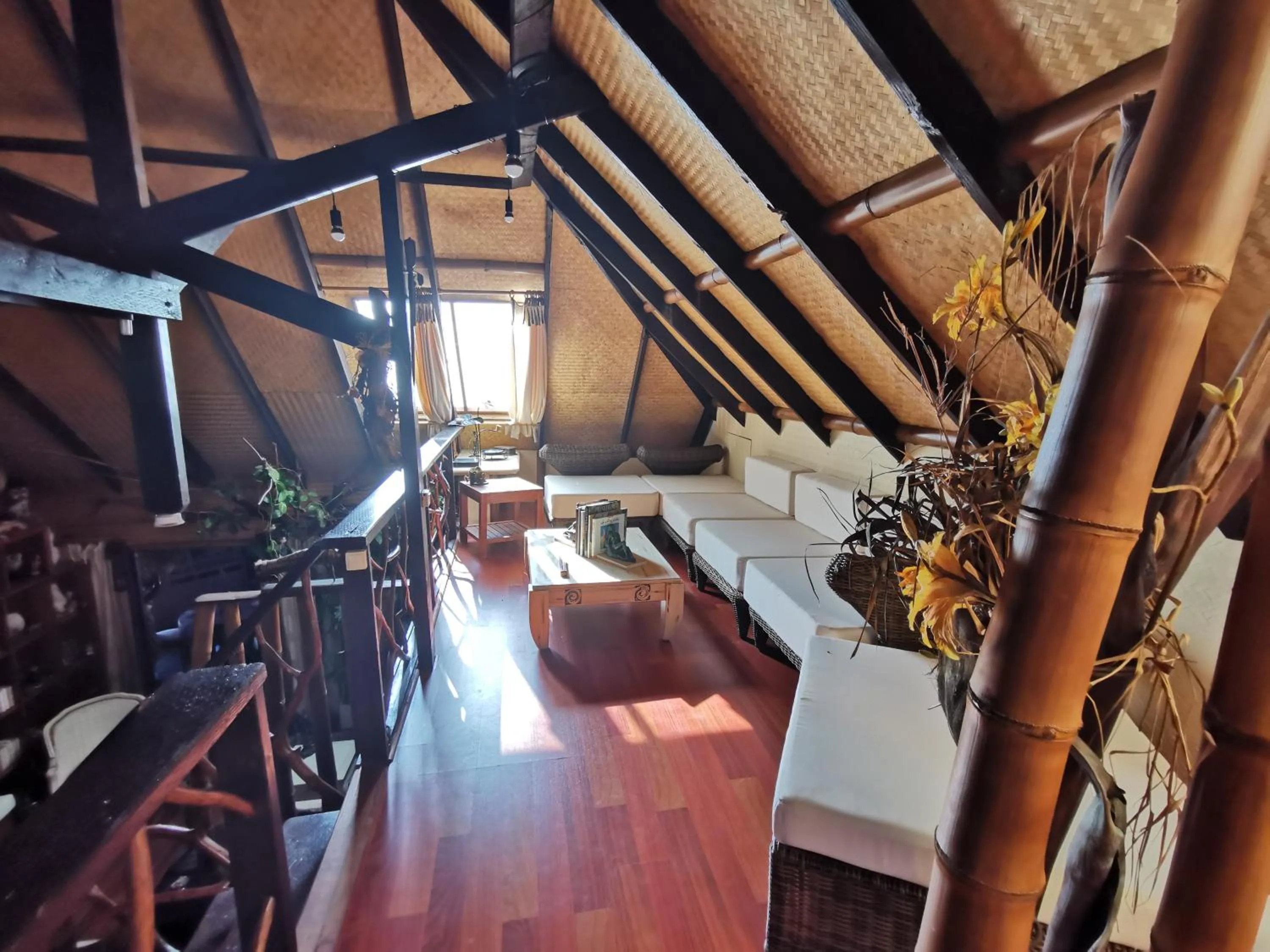 Lounge or bar in Hôtel Fenua Mata'i'oa