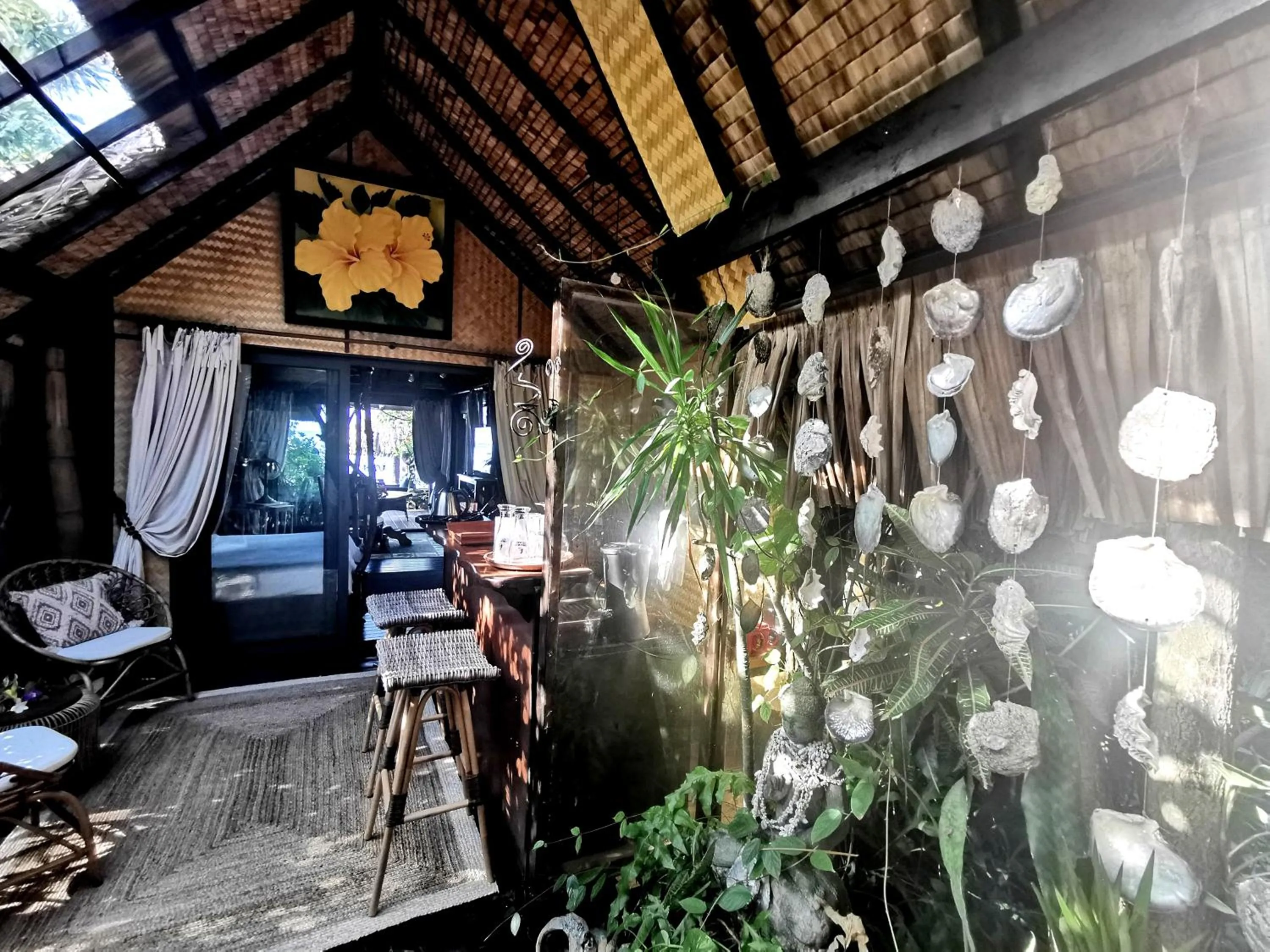 Living room in Hôtel Fenua Mata'i'oa