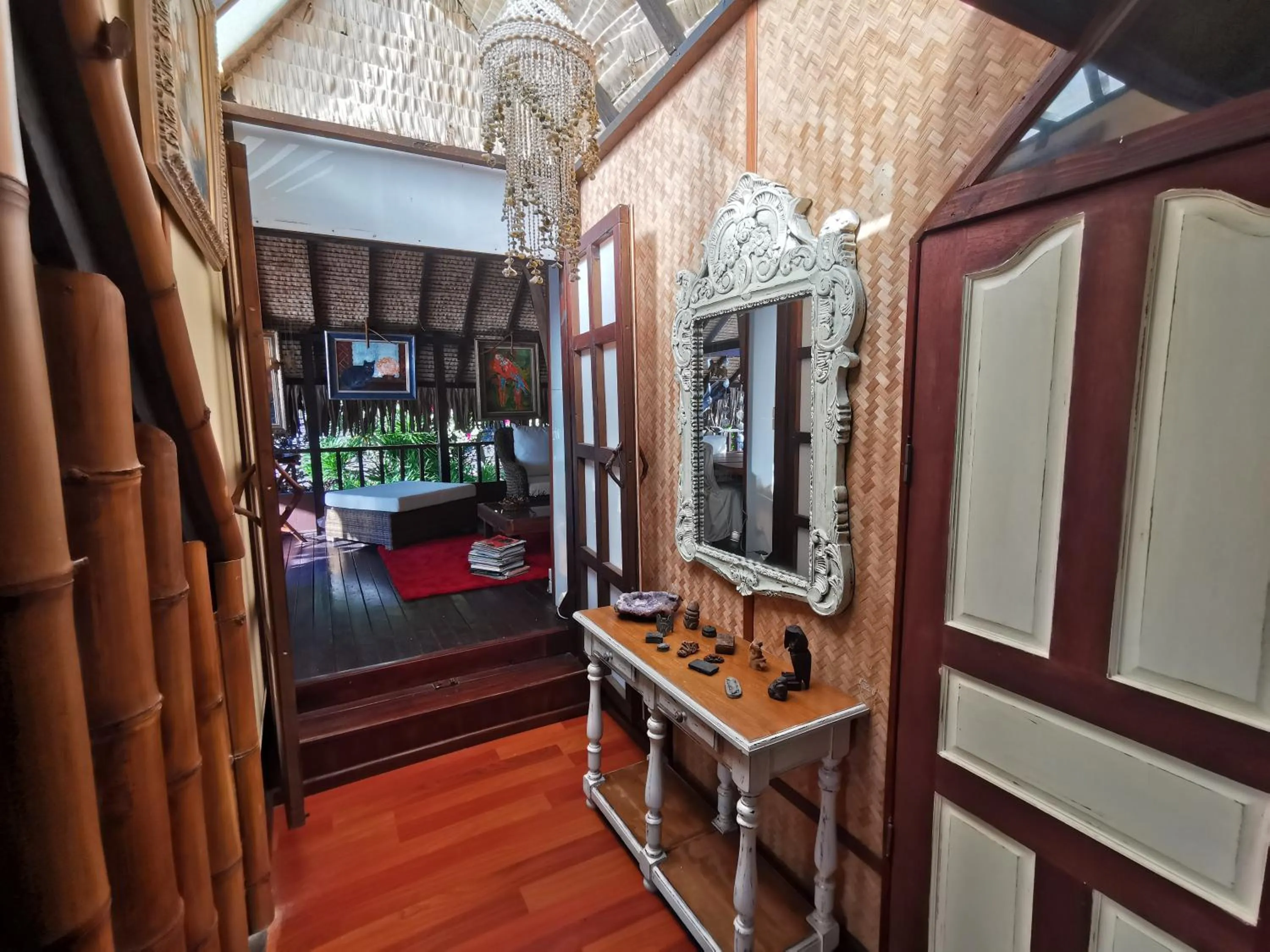 Lounge or bar in Hôtel Fenua Mata'i'oa