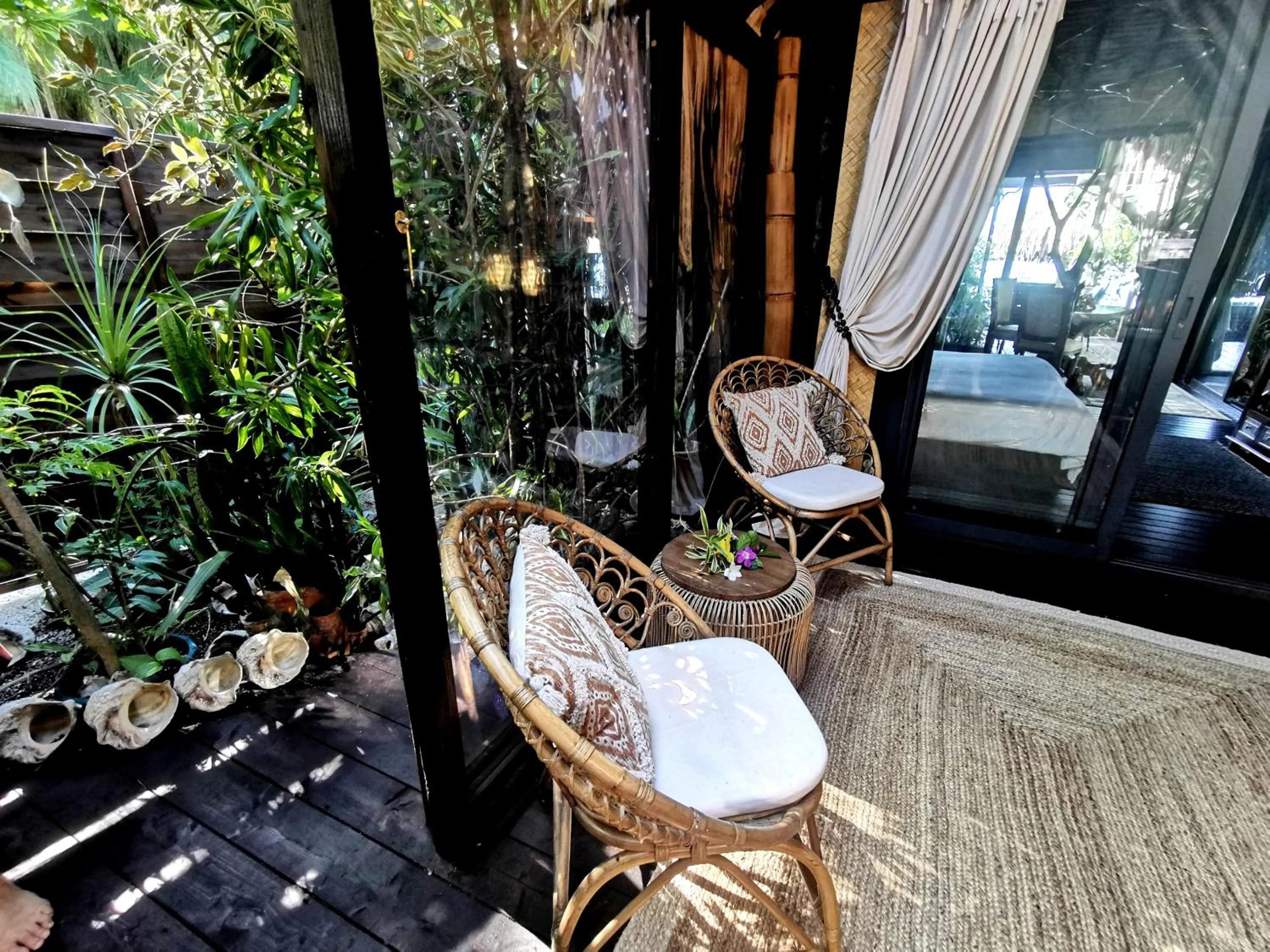 Living room in Hôtel Fenua Mata'i'oa
