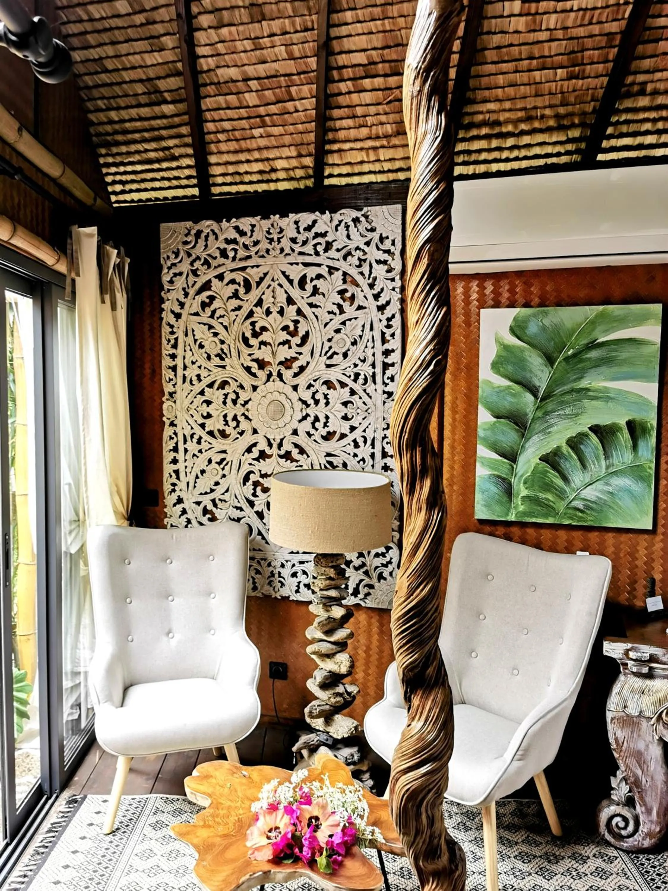 Living room in Hôtel Fenua Mata'i'oa