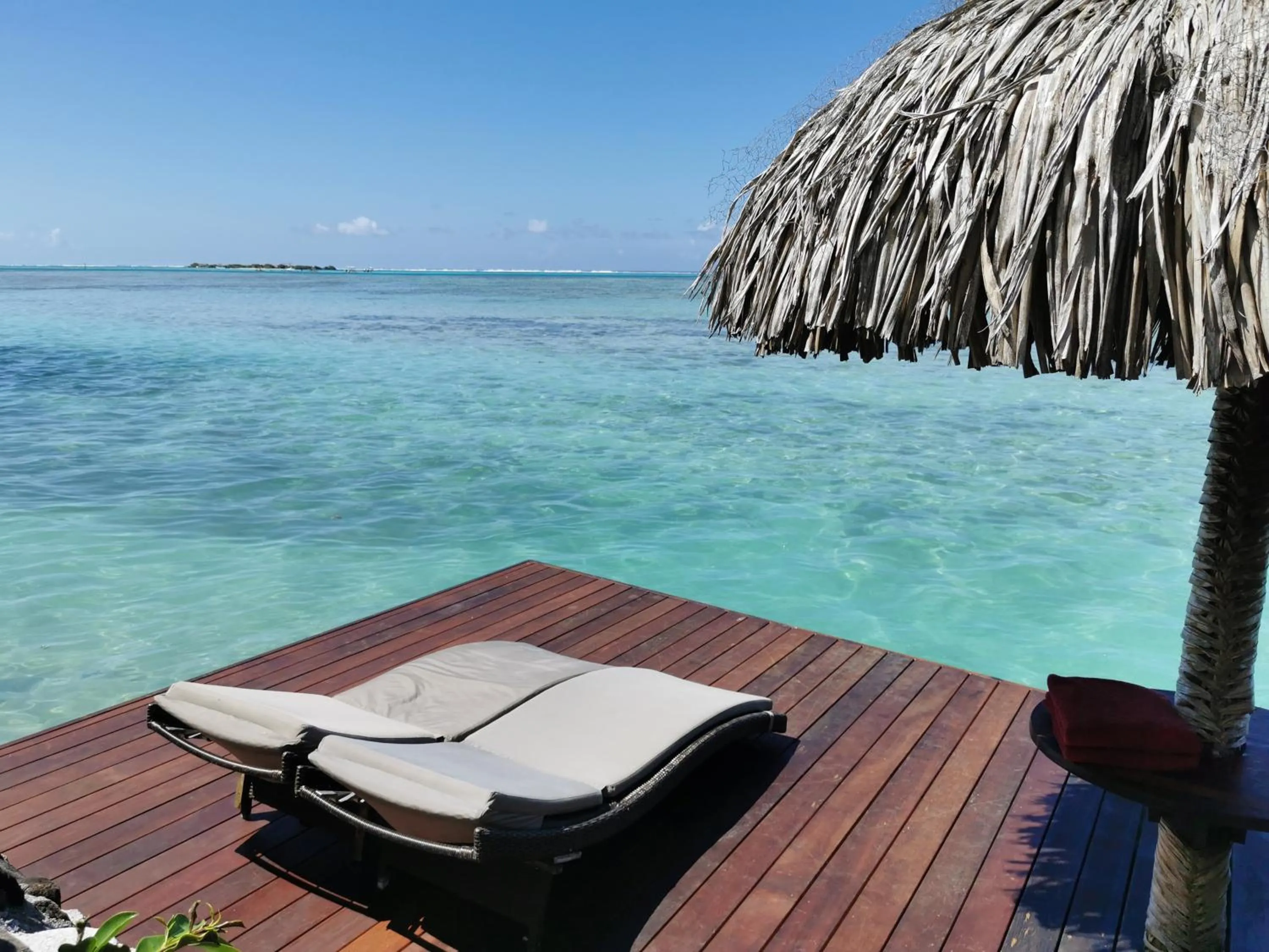 Patio in Hôtel Fenua Mata'i'oa