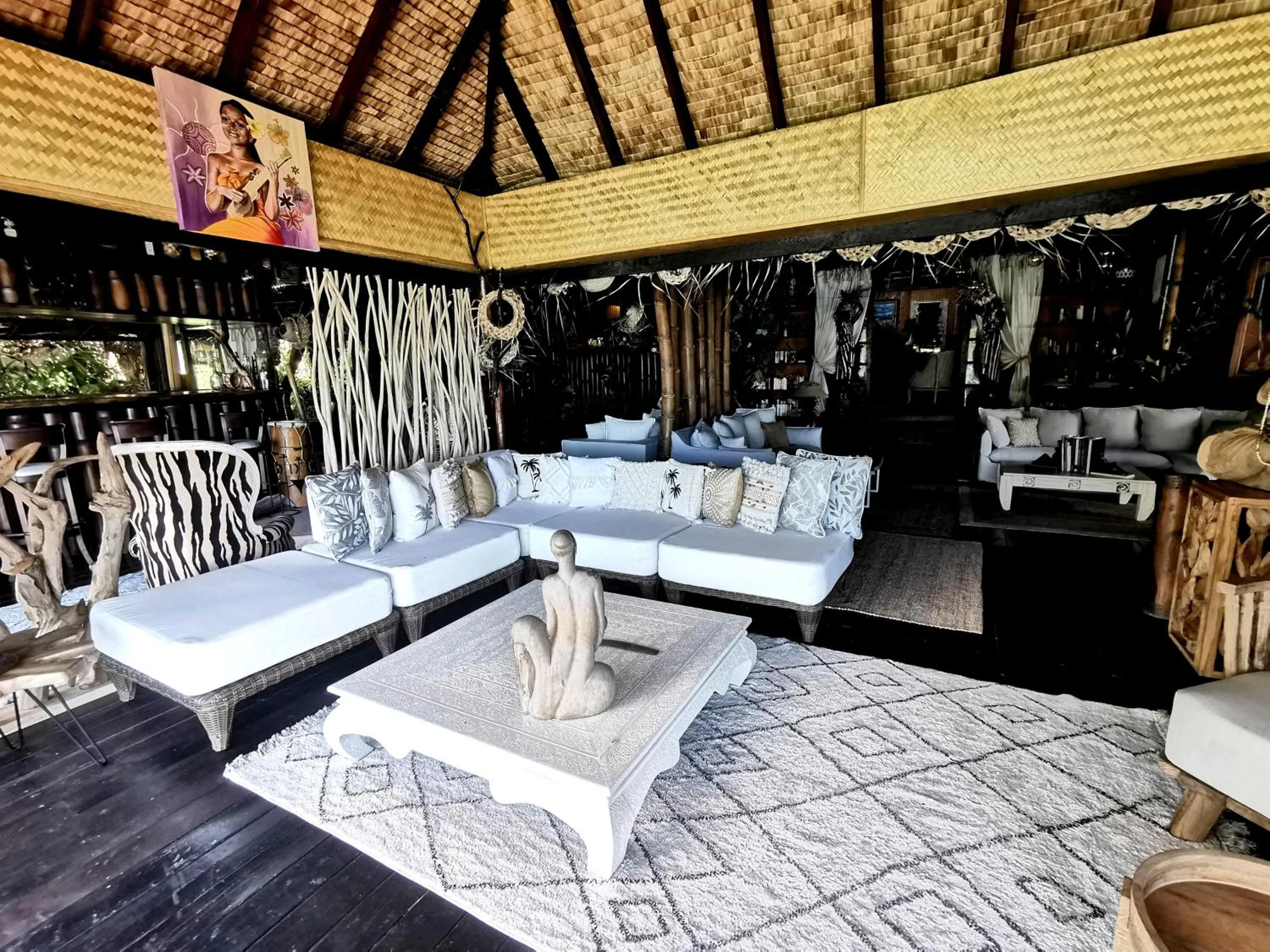 Living room in Hôtel Fenua Mata'i'oa