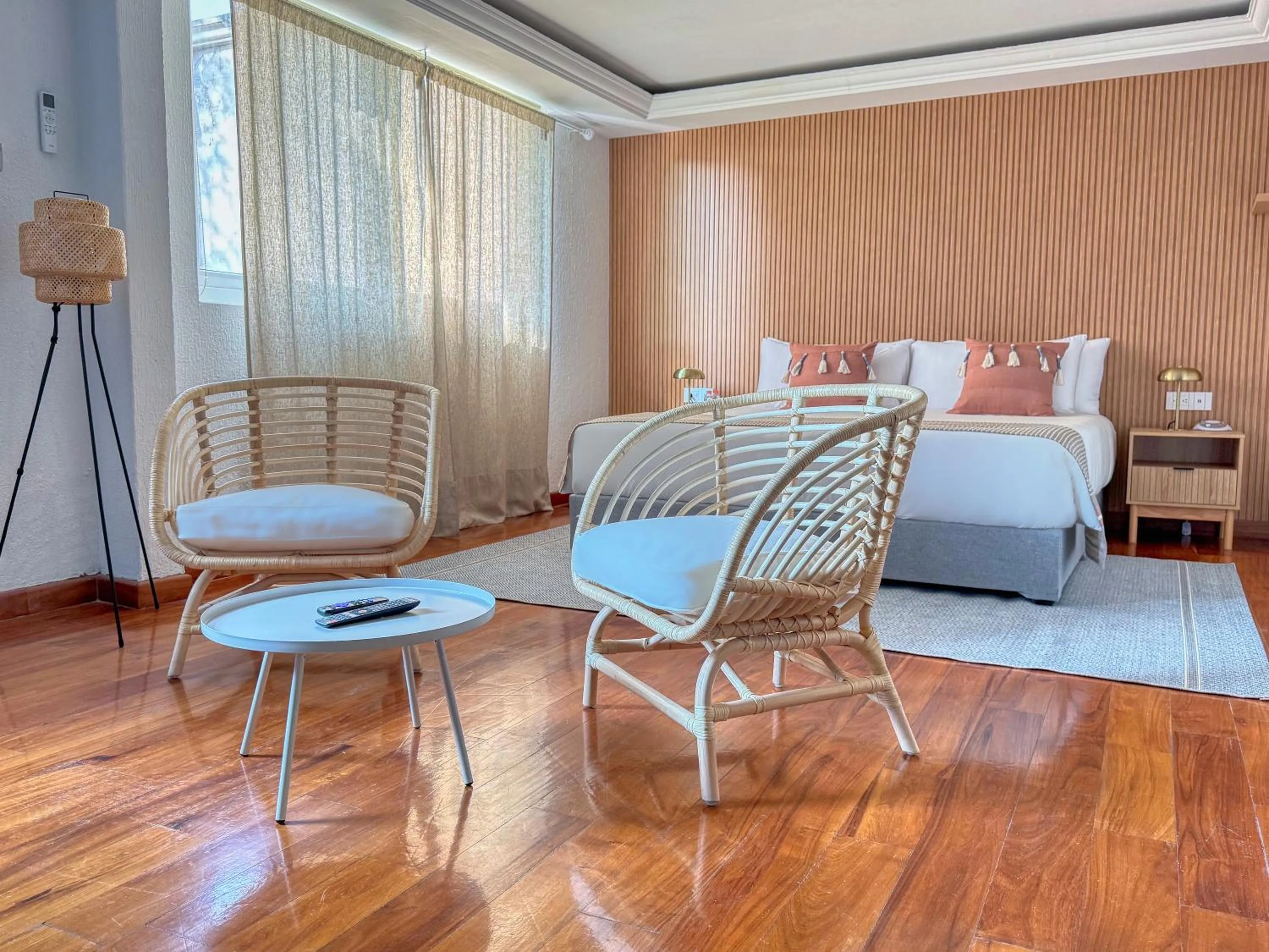 Bed in Hotel Boutique Casa Alebrije