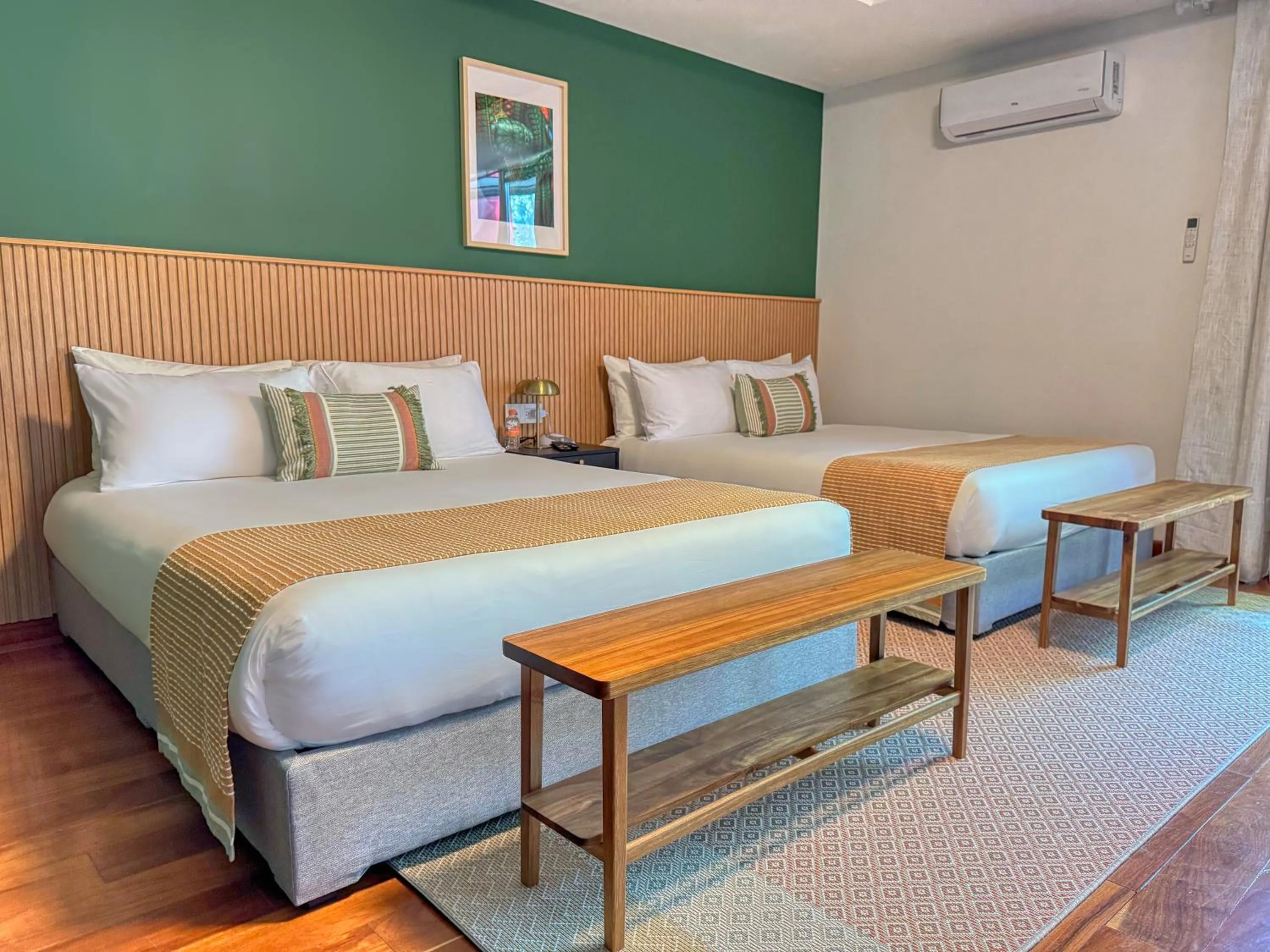 Bed in Hotel Boutique Casa Alebrije