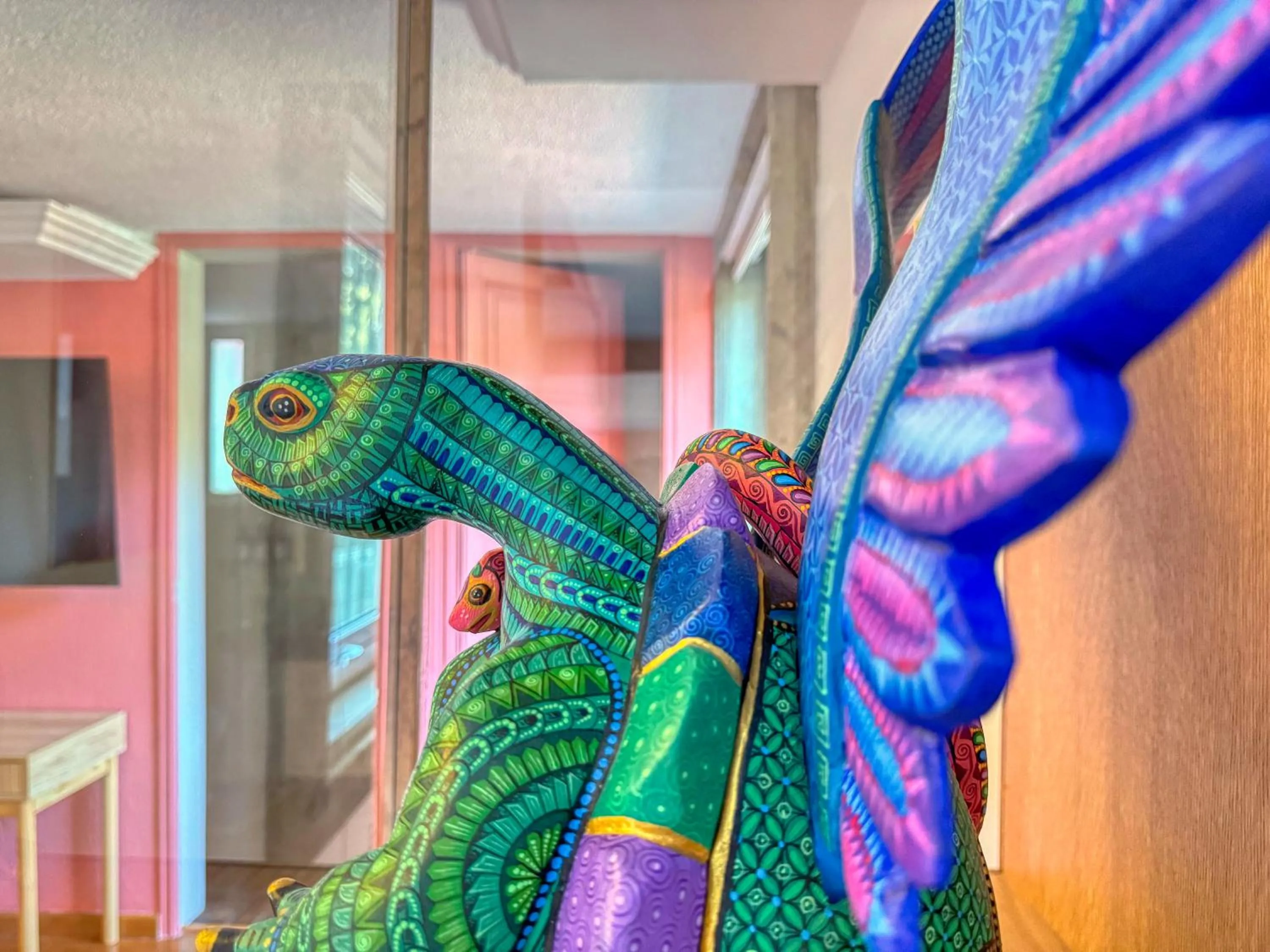 TV and multimedia in Hotel Boutique Casa Alebrije