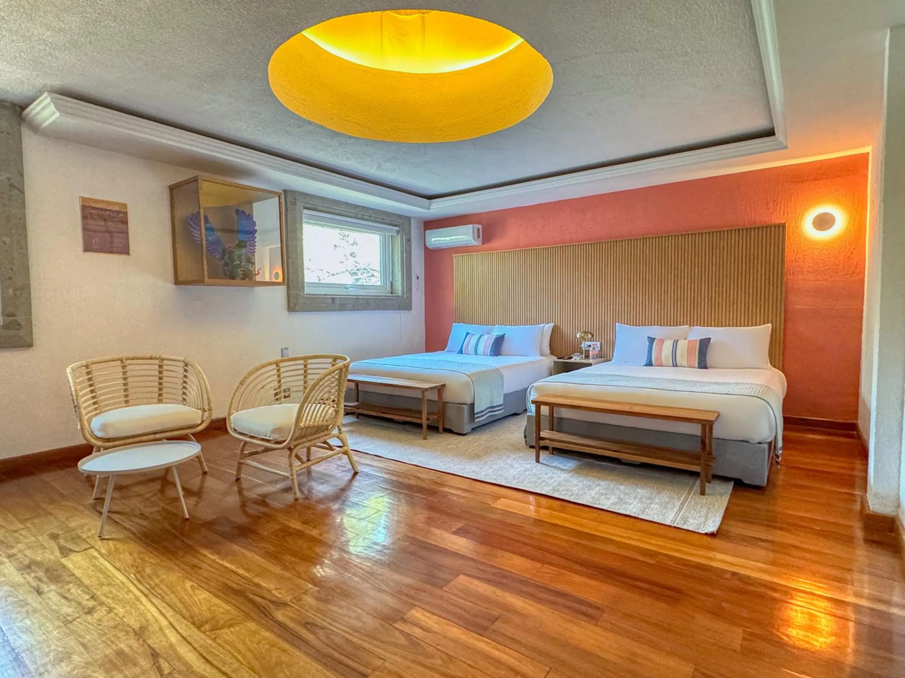 Bed in Hotel Boutique Casa Alebrije