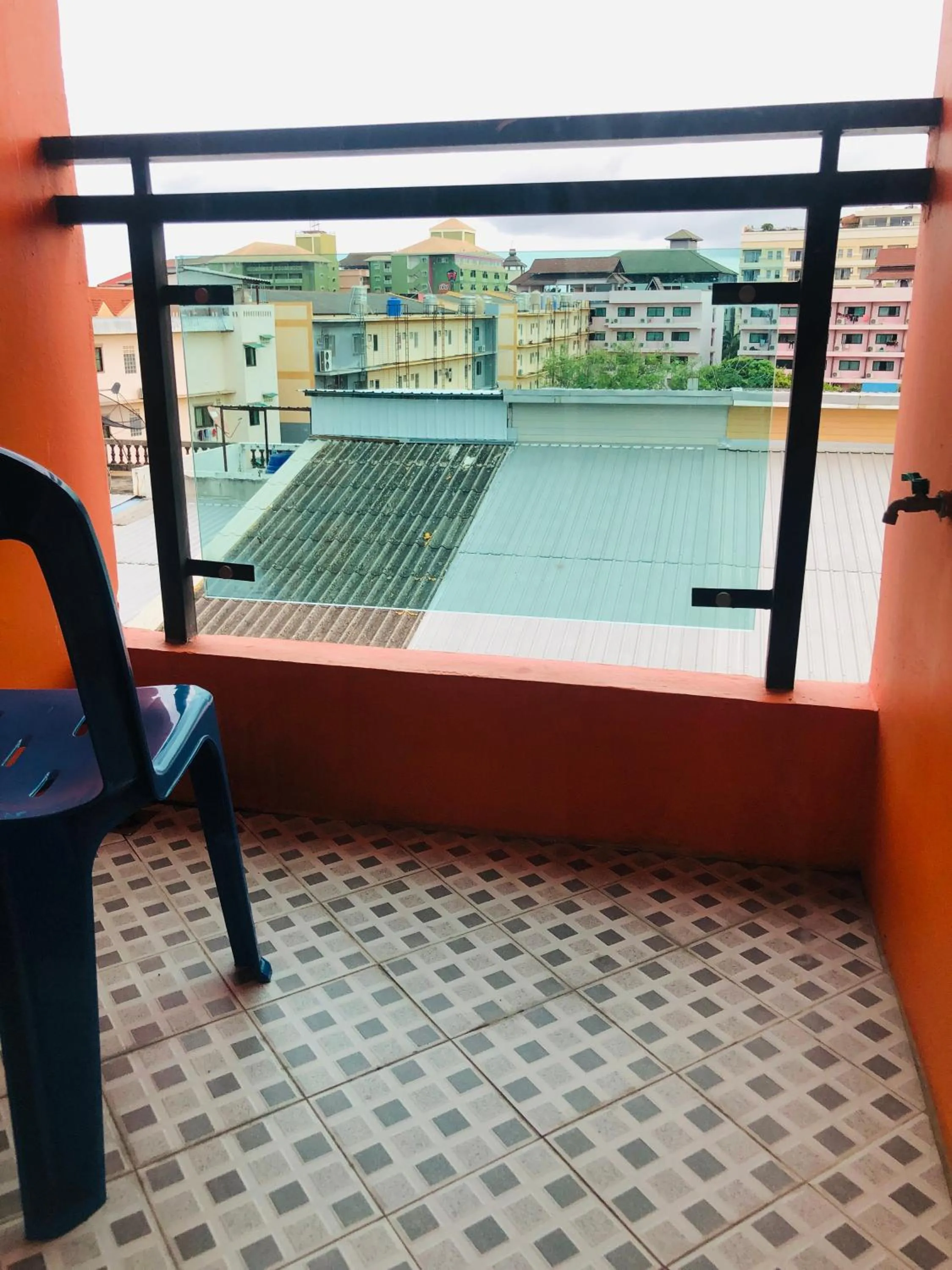 Balcony/Terrace in Royal Star Suites pattaya