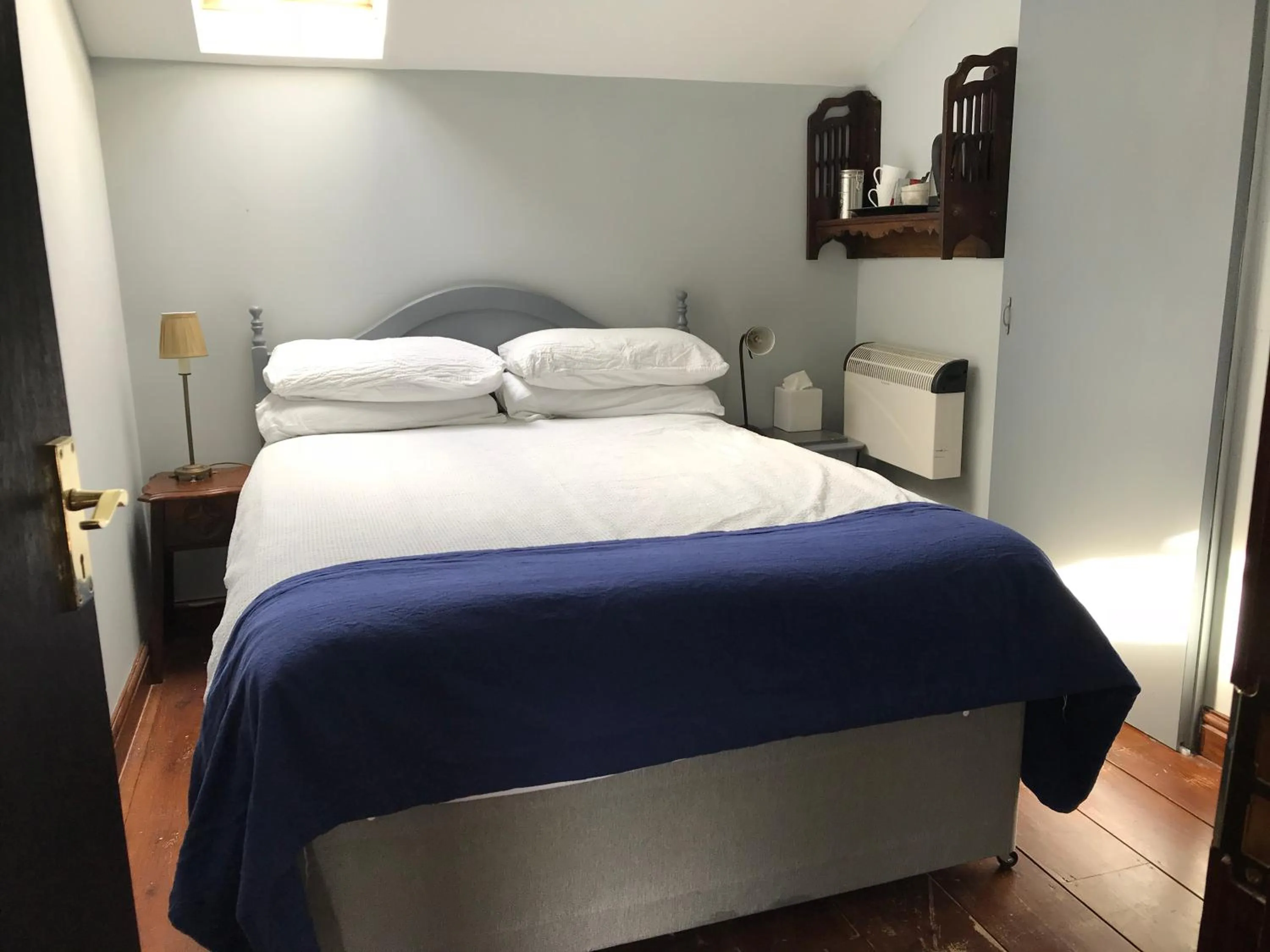 Bed in Pleck Barn B&B