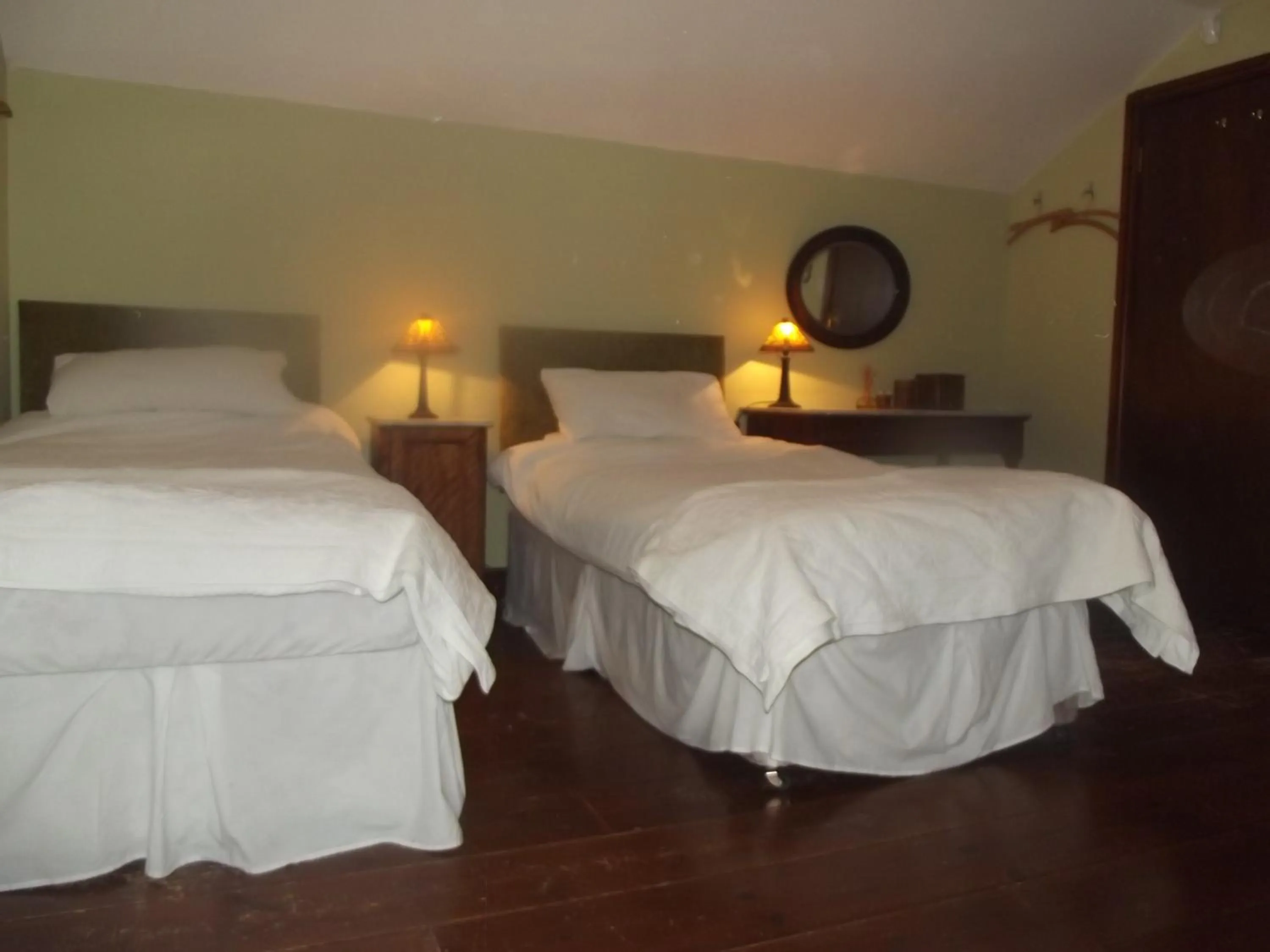 Bed in Pleck Barn B&B