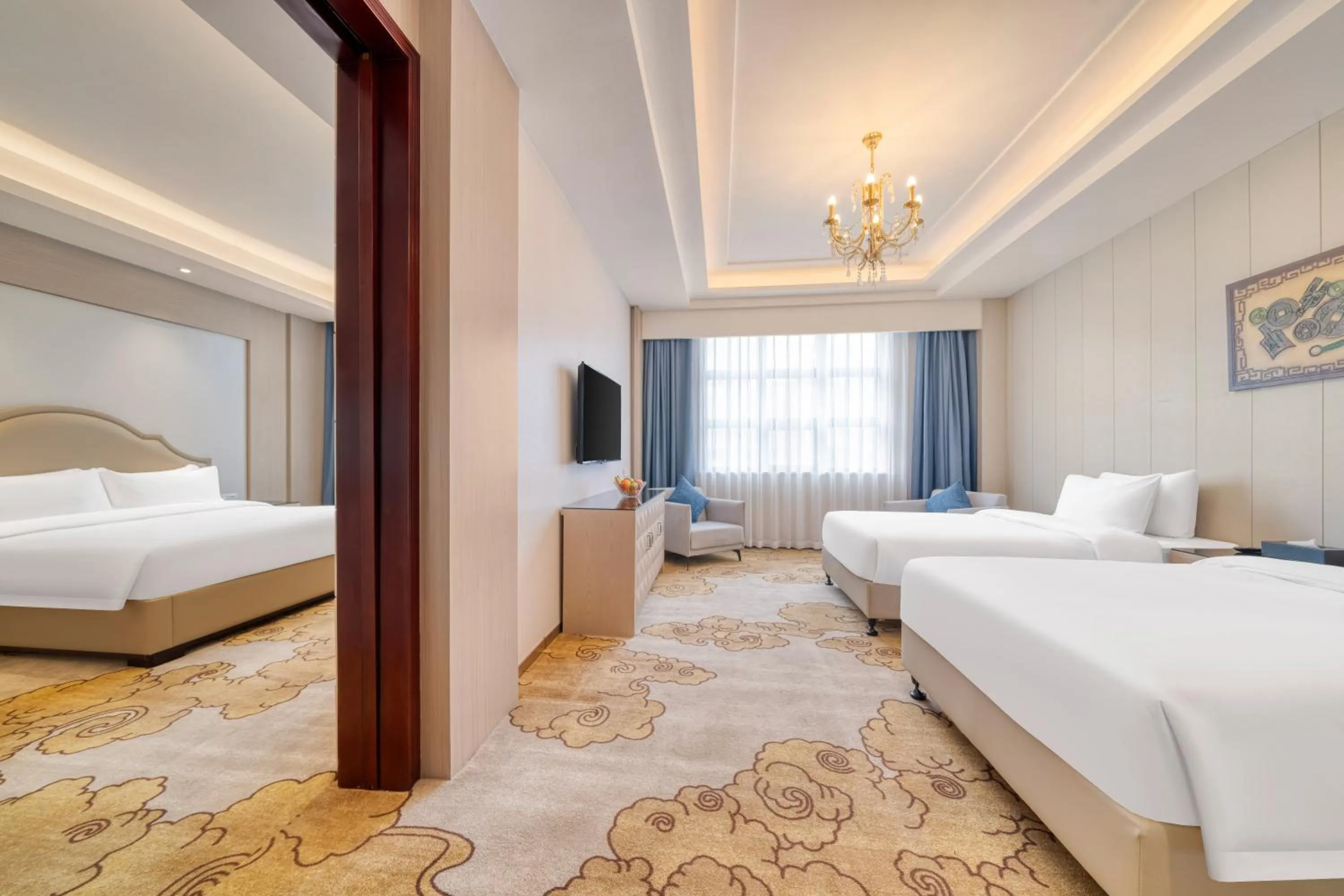 Bed in Dayhello Hotel Shenzhen Shekou