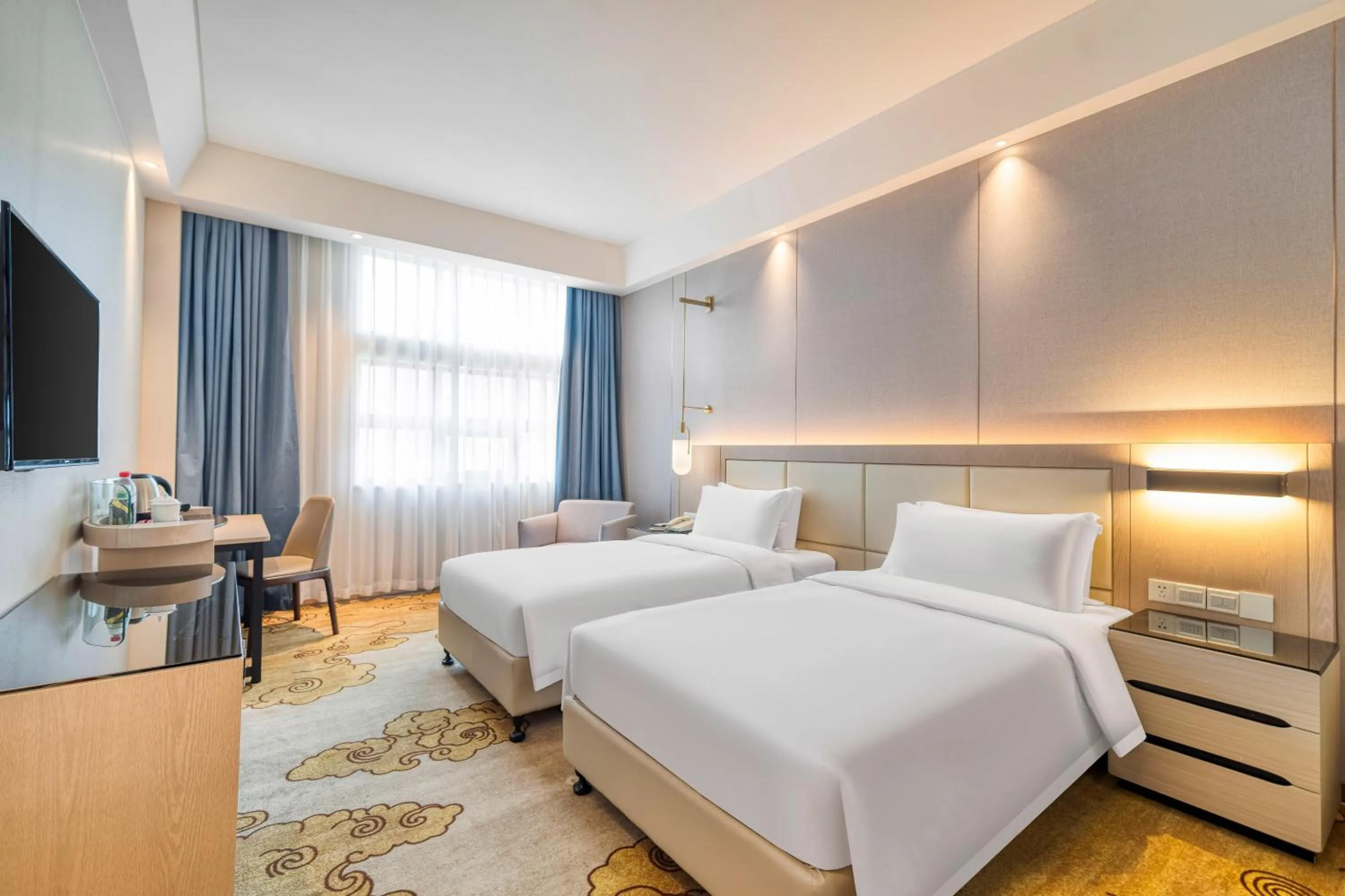 Bed in Dayhello Hotel Shenzhen Shekou