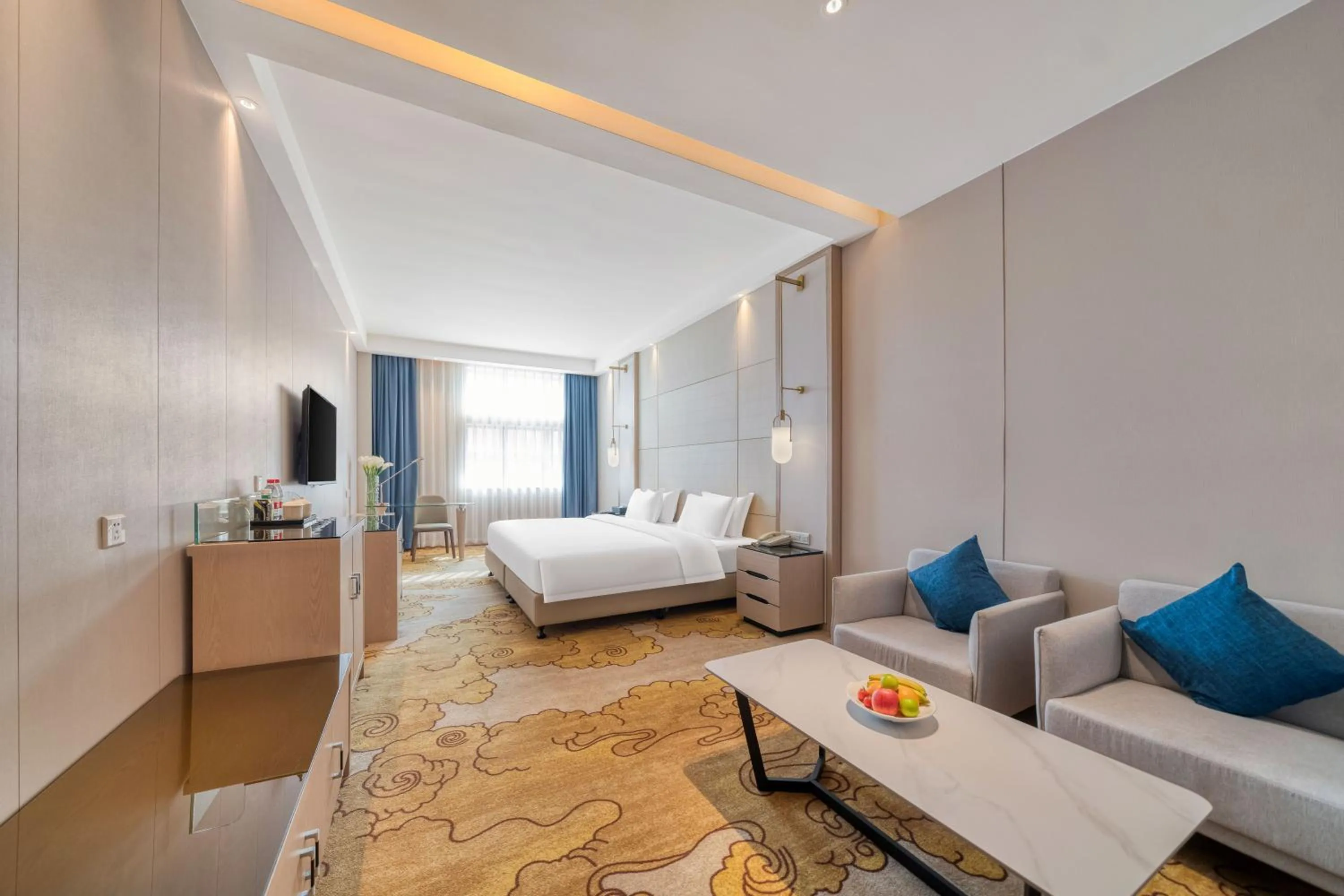 Communal lounge/ TV room in Dayhello Hotel Shenzhen Shekou