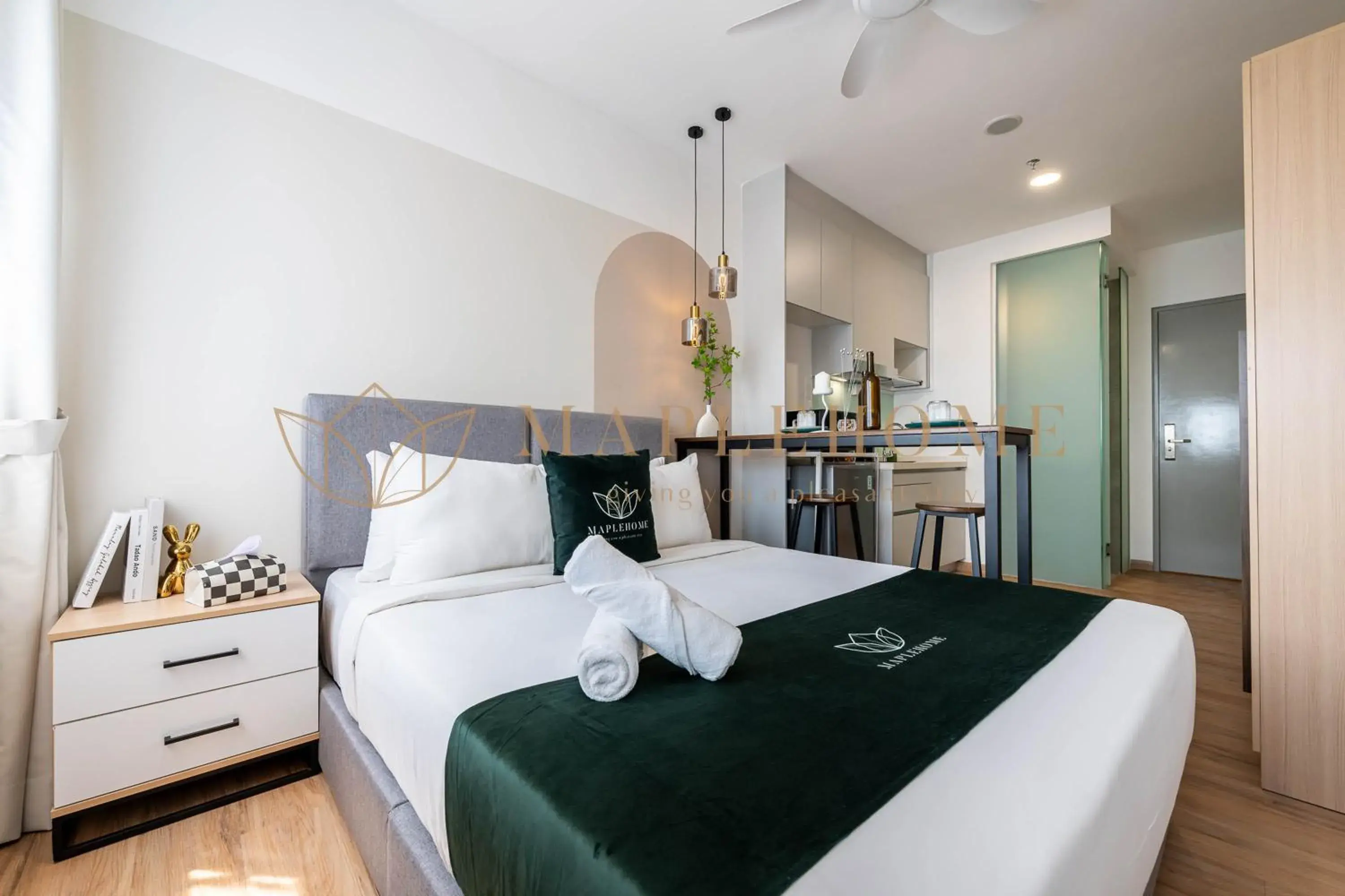 Deluxe Queen Suite - Without Parking in Riveria Premier Suites Kuala Lumpur Deluxe Queen Suite - Without Parking in Riveria Premier Suites Kuala Lumpur