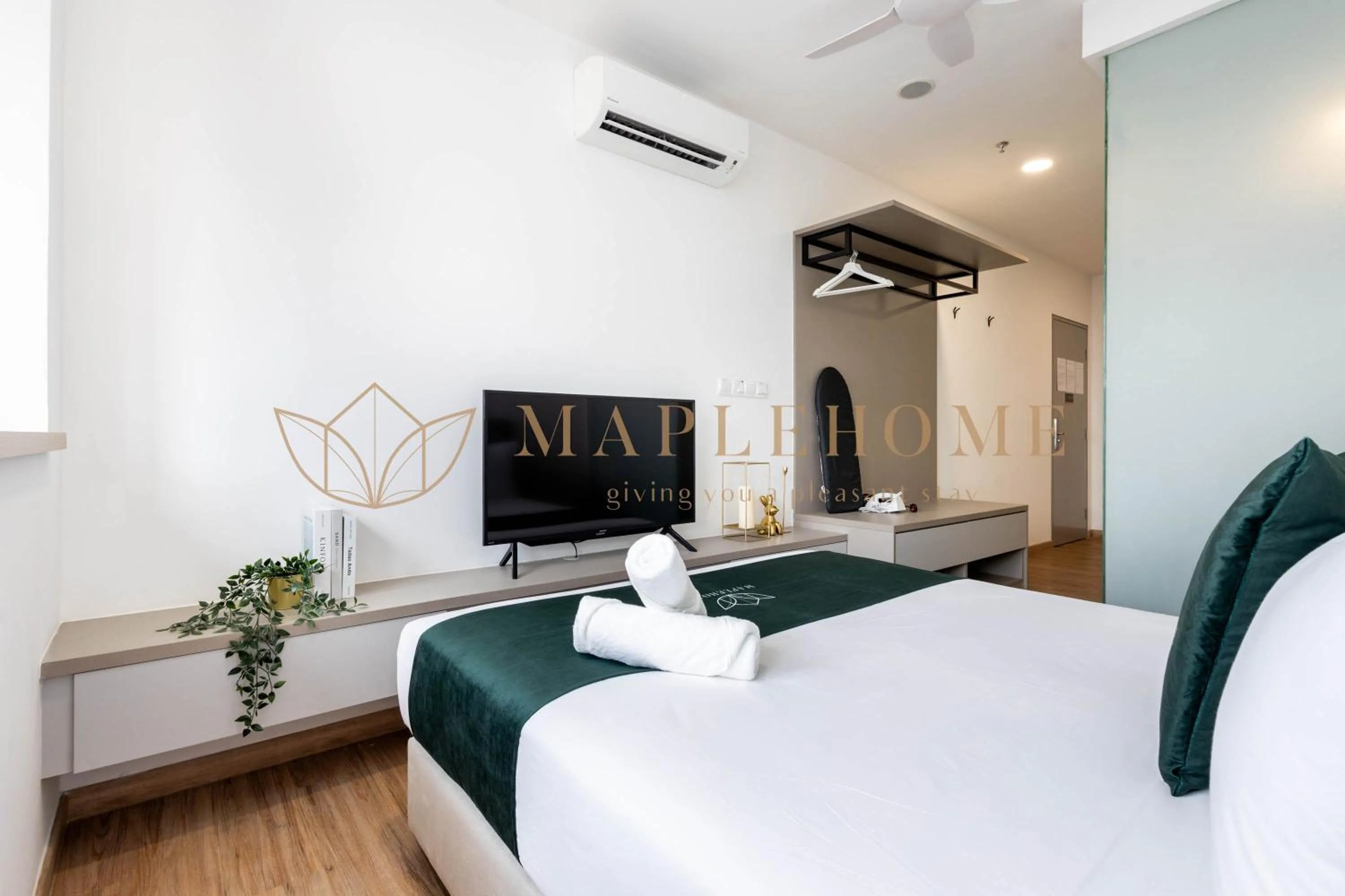 Bed in Riveria Premier Suites Kuala Lumpur