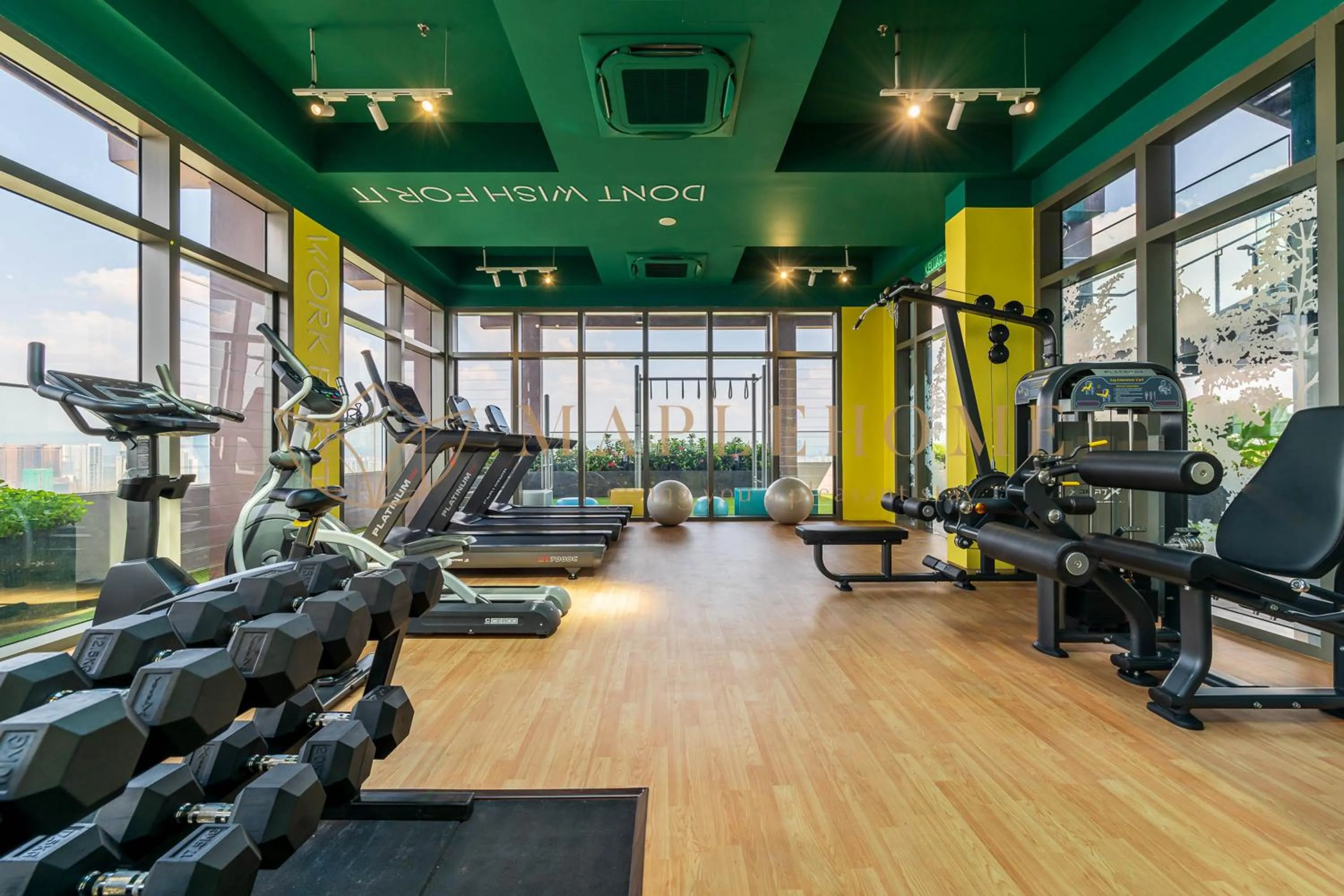 Fitness centre/facilities in Riveria Premier Suites Kuala Lumpur