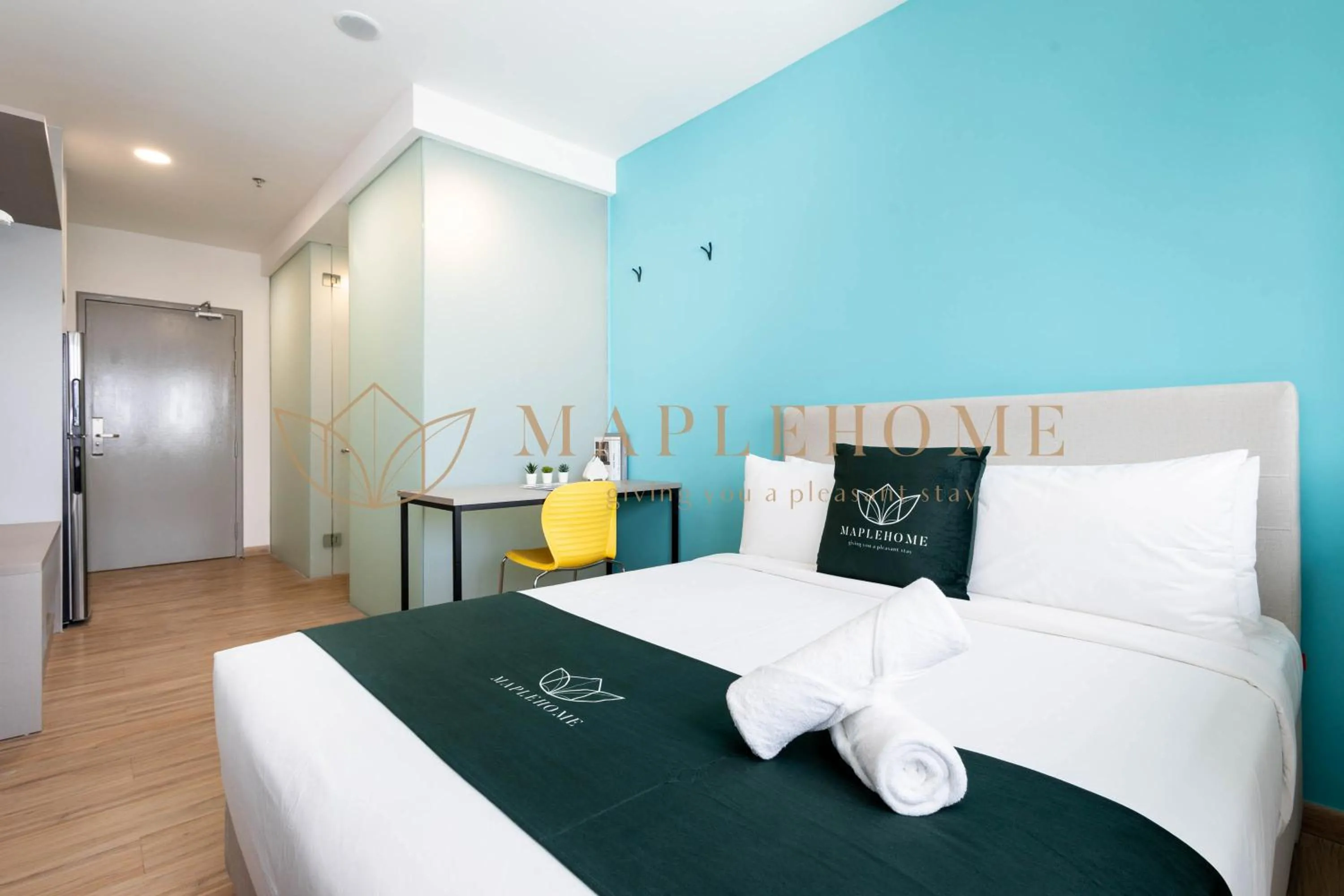 Bed in Riveria Premier Suites Kuala Lumpur