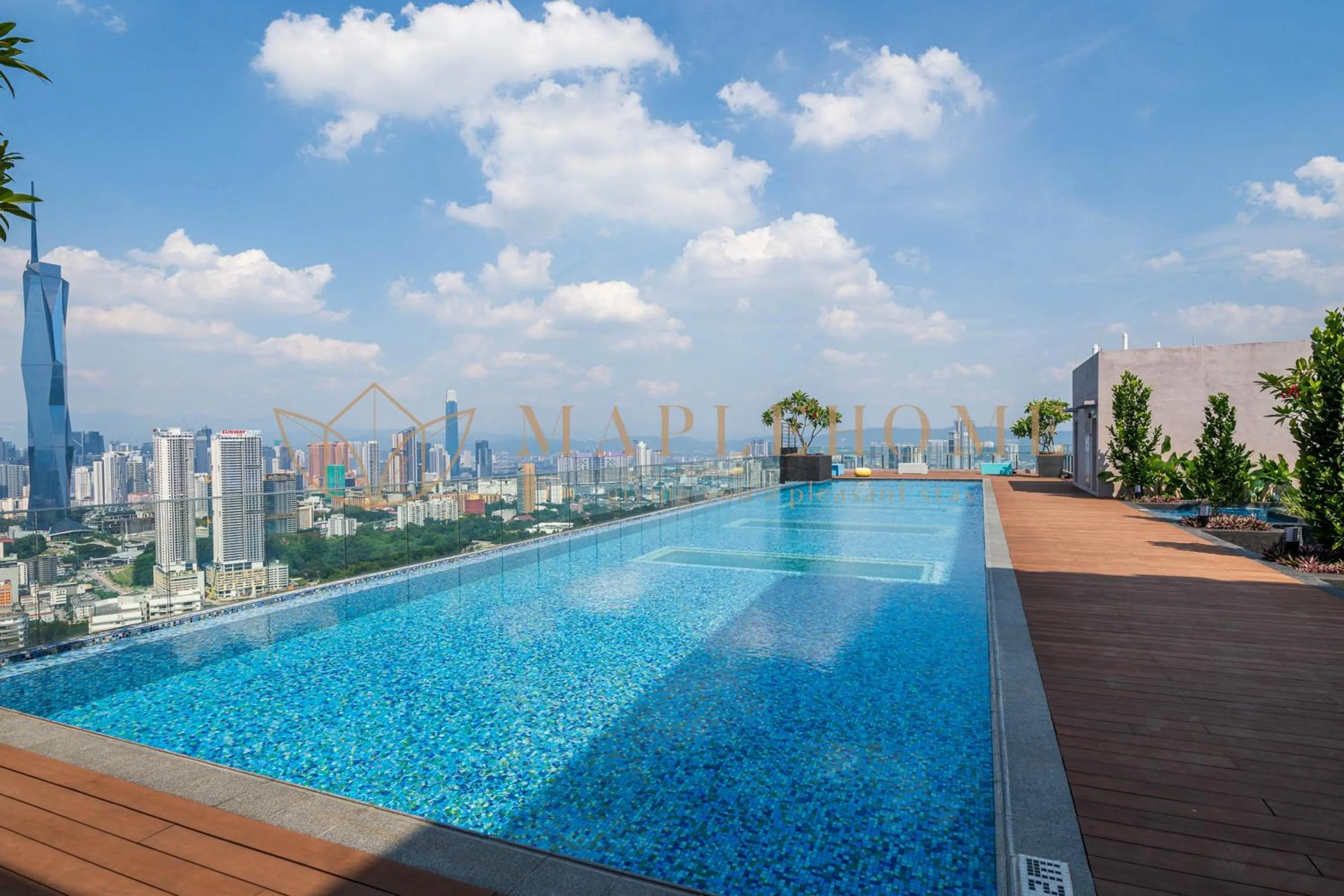 Swimming pool in Riveria Premier Suites Kuala Lumpur