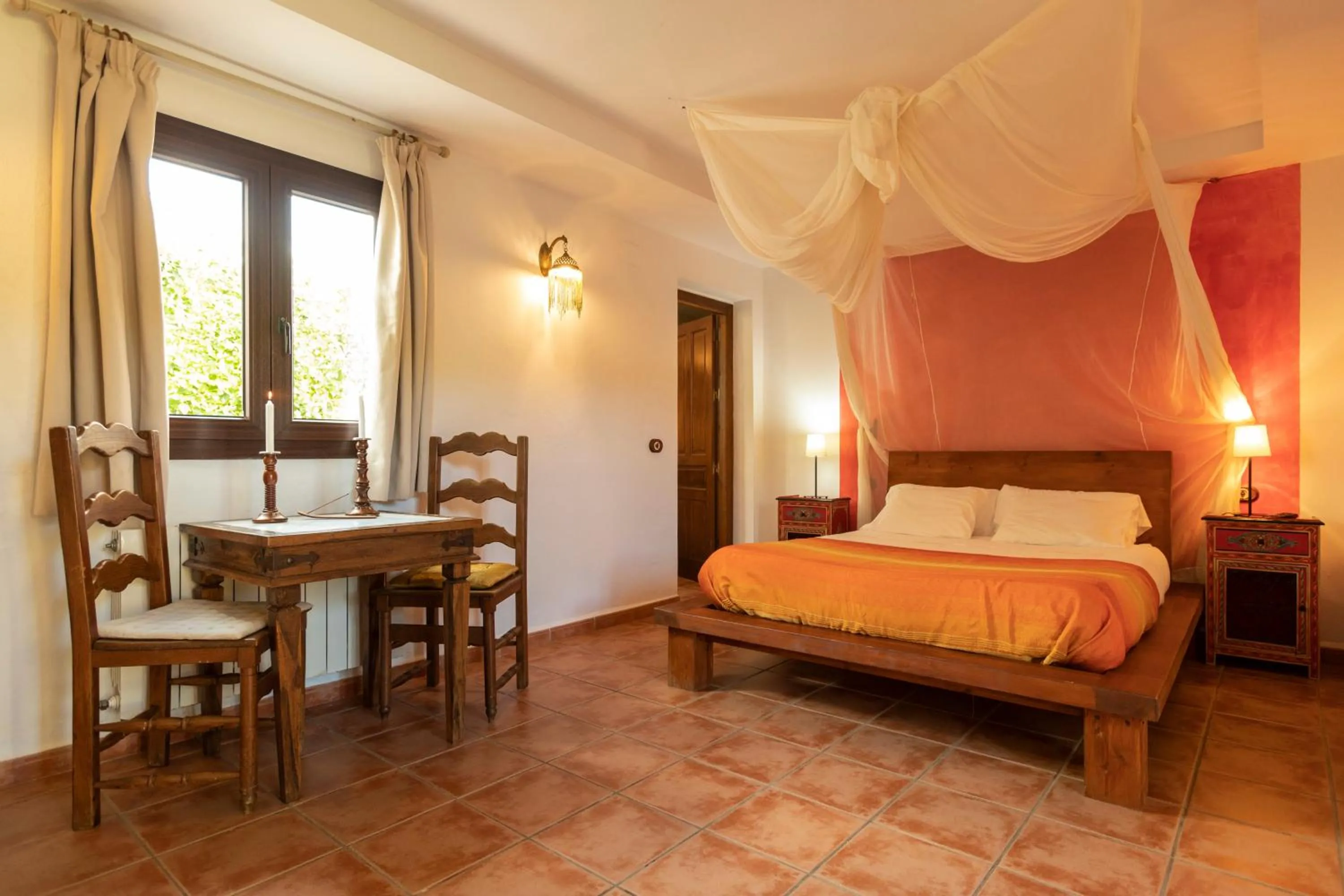 Seating area, Bed in Paraiso Perdido