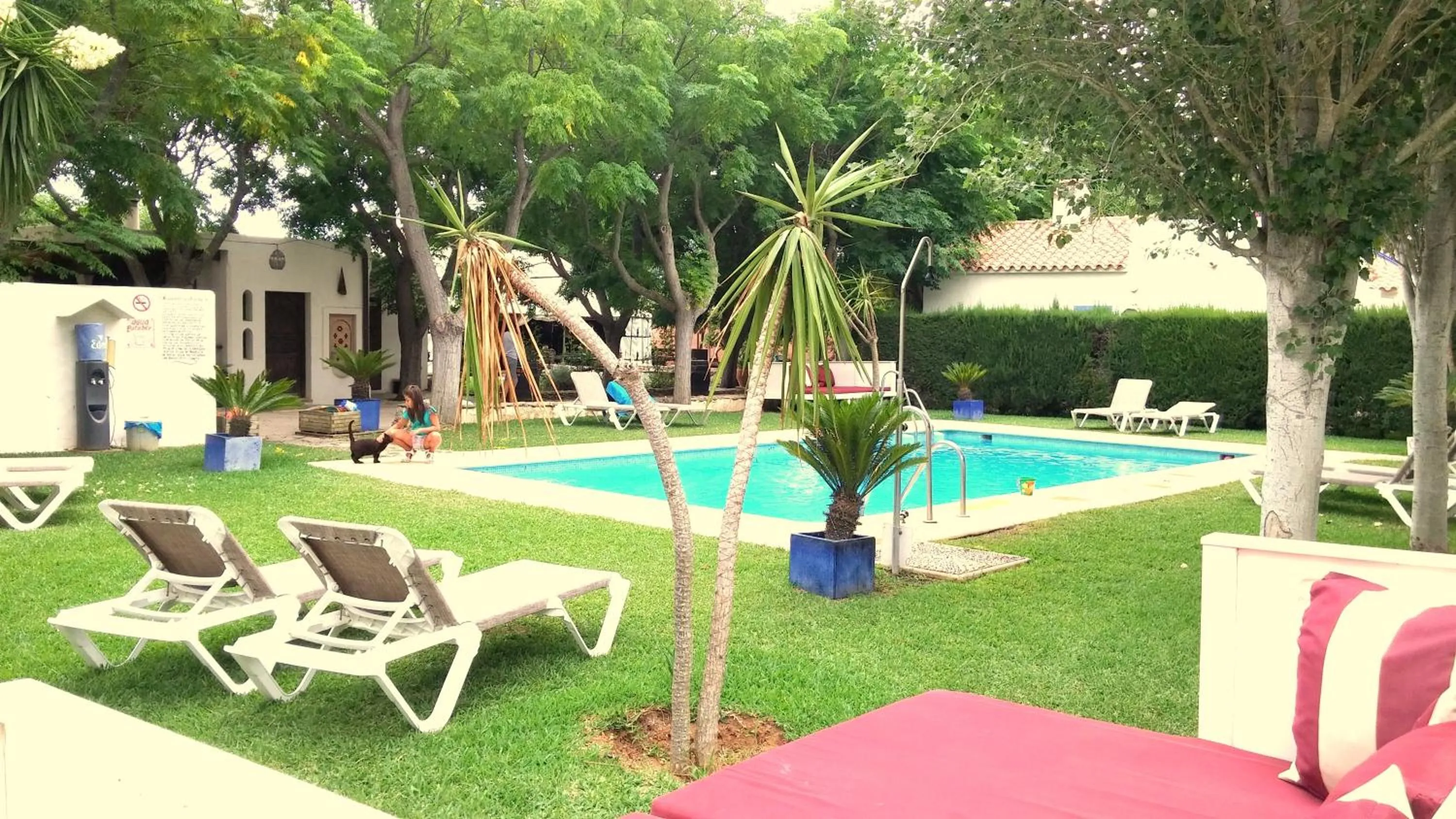 Pool view in Paraiso Perdido