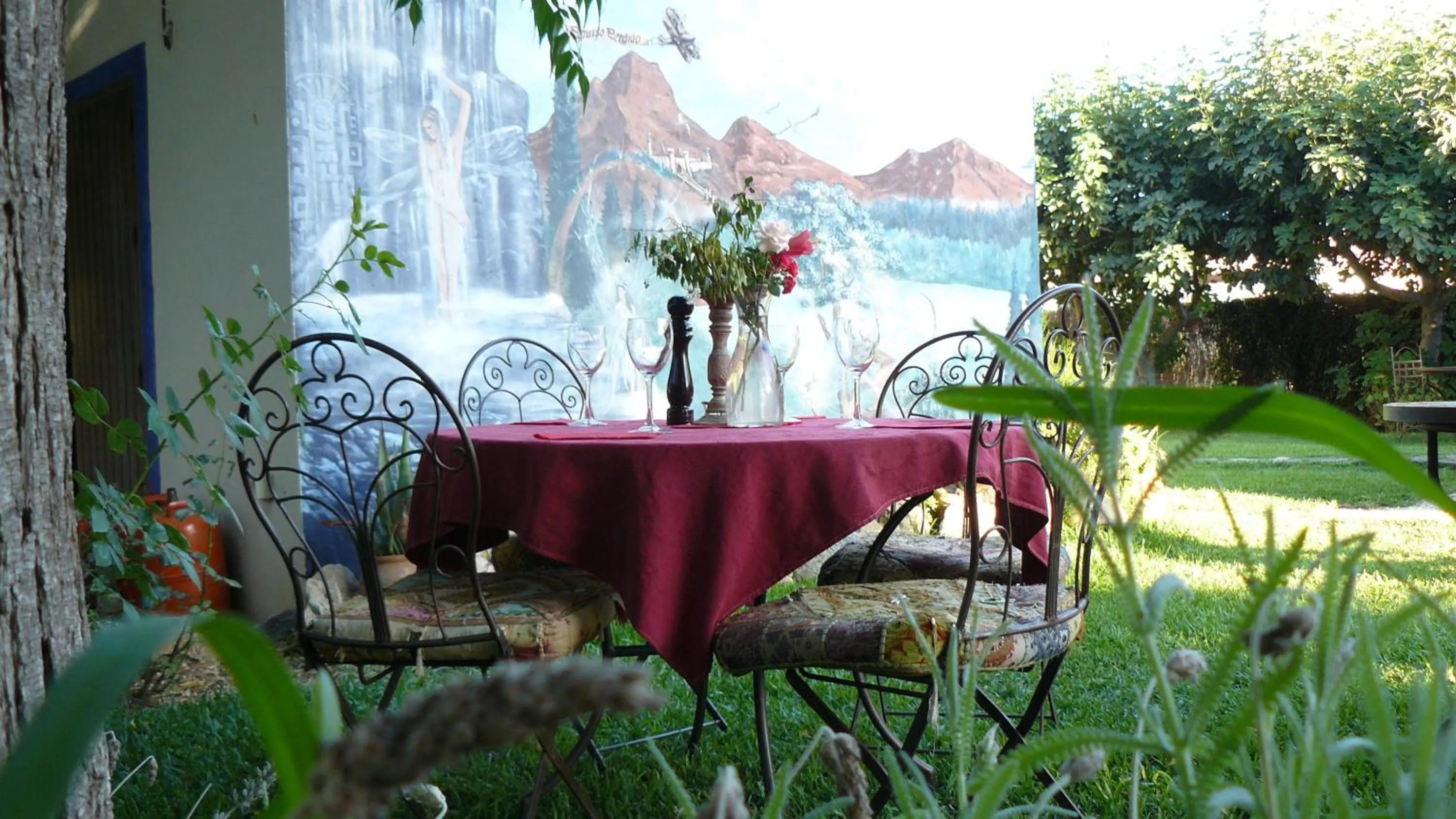 Decorative detail in Paraiso Perdido