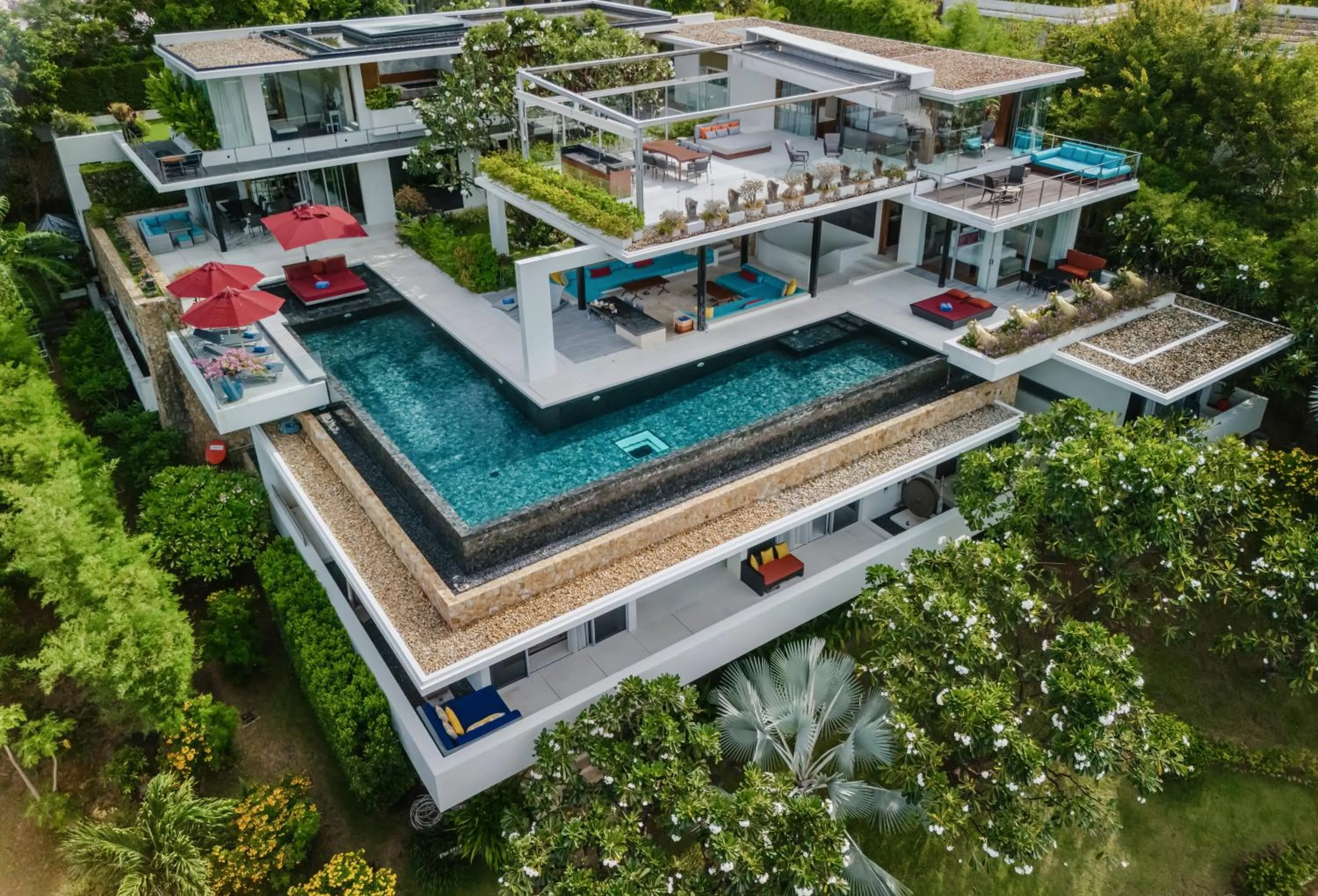 Balcony/Terrace in Villa Sangkachai