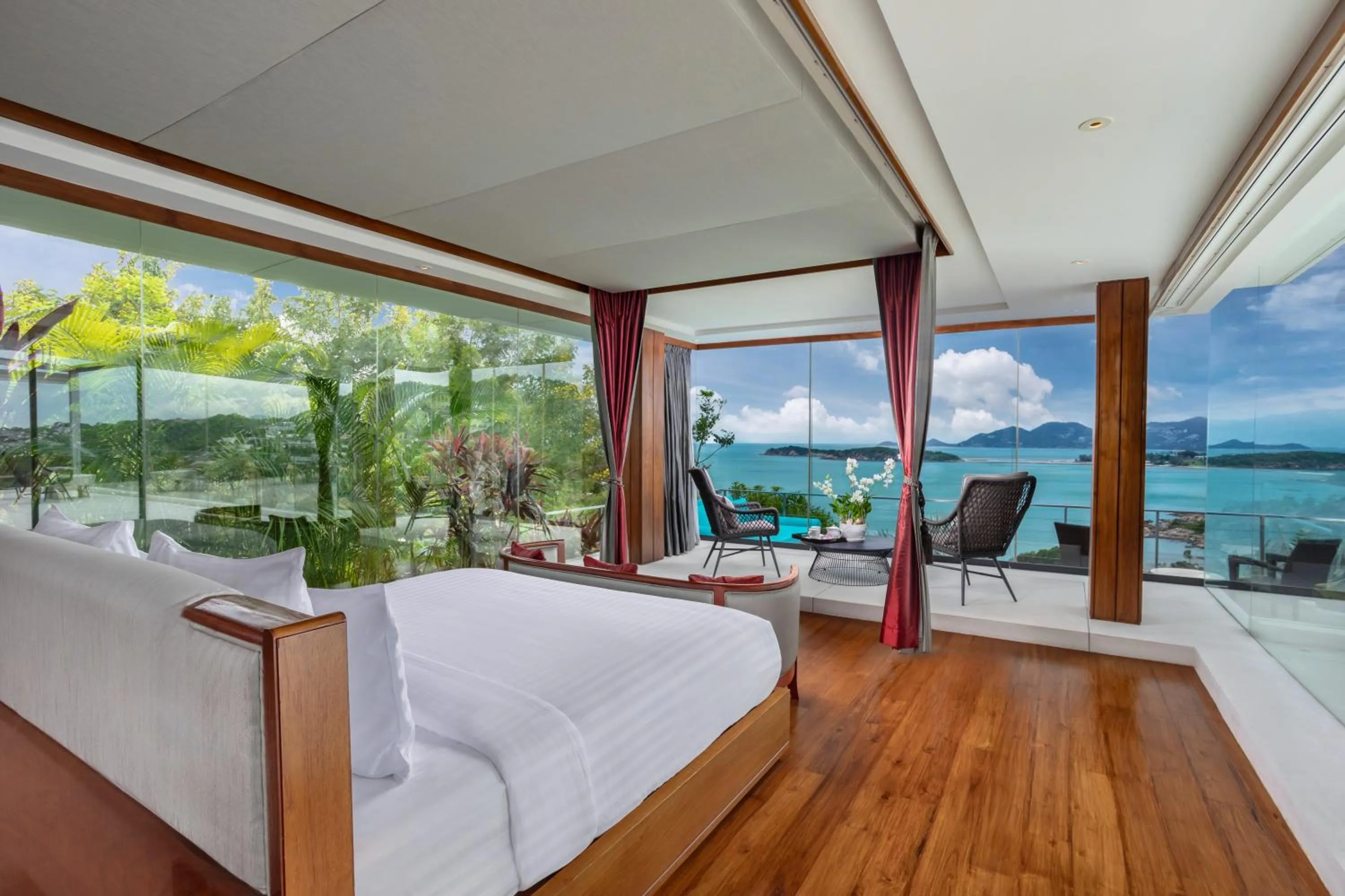 Balcony/Terrace in Villa Sangkachai