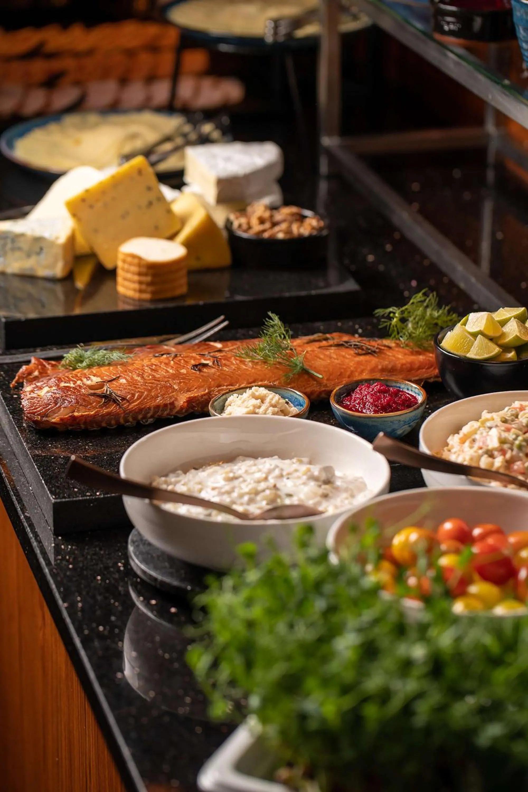 Breakfast in Radisson Blu Hotel Wroclaw