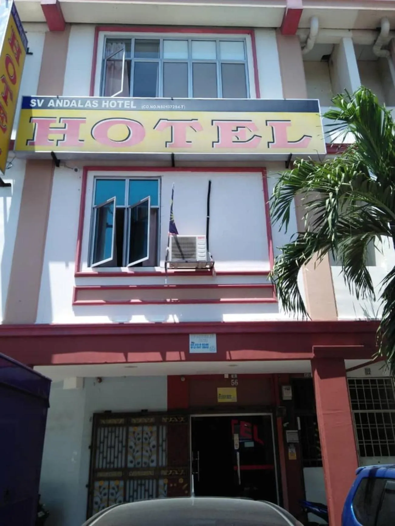 Property building in SV Andalas Hotel