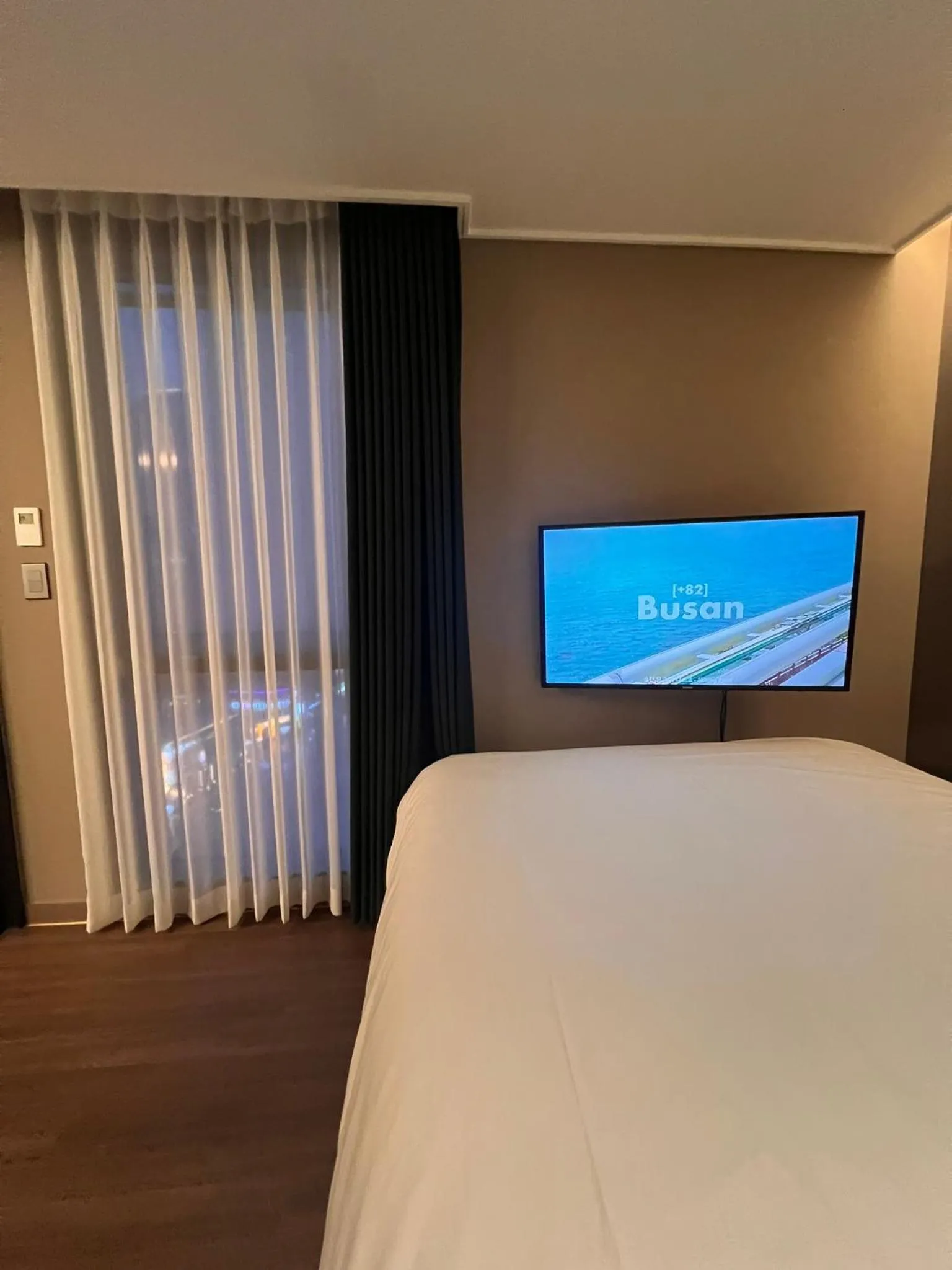 Bedroom, Bed in Haeundae Lamer Stay