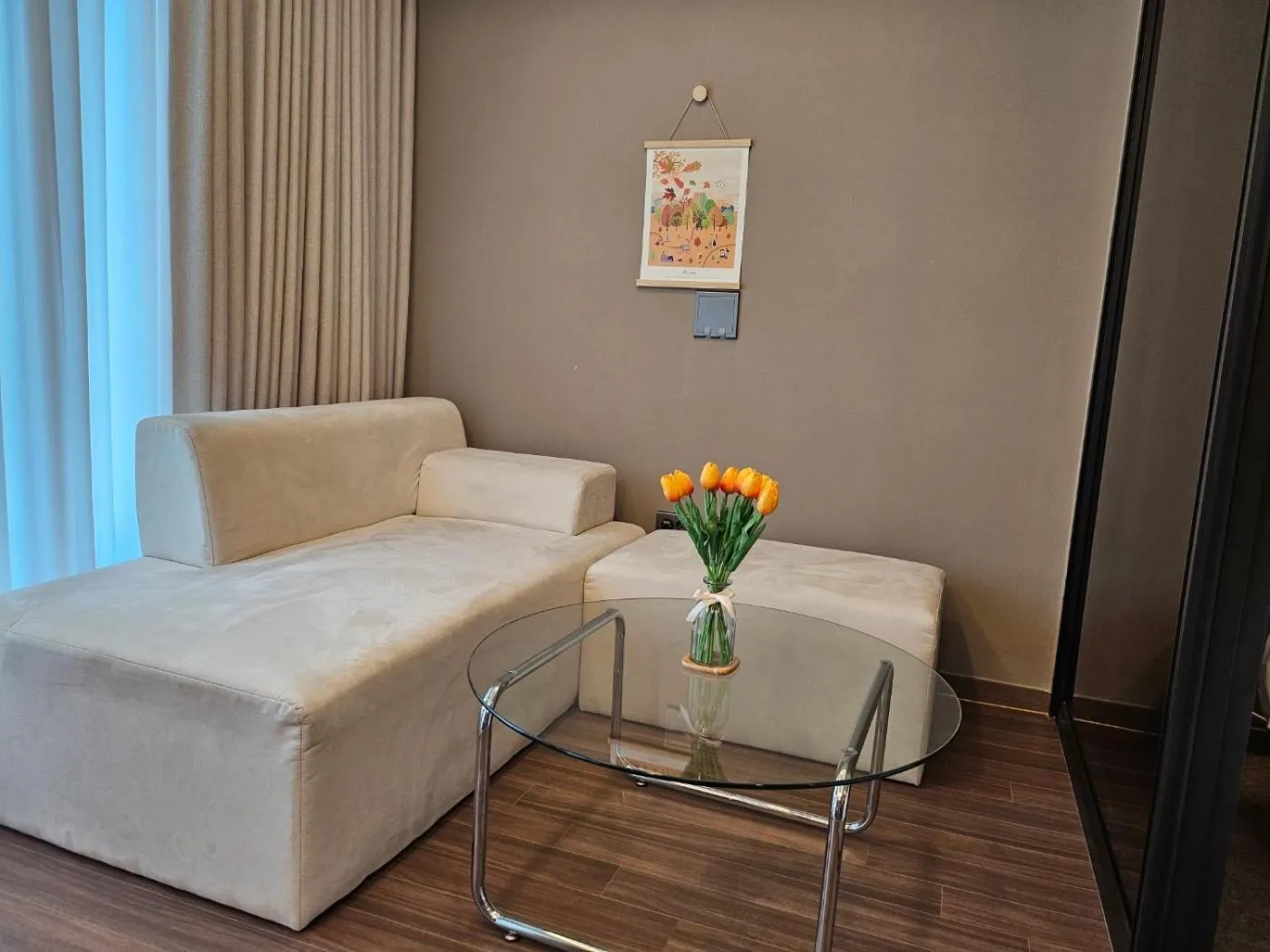Living room in Haeundae Lamer Stay