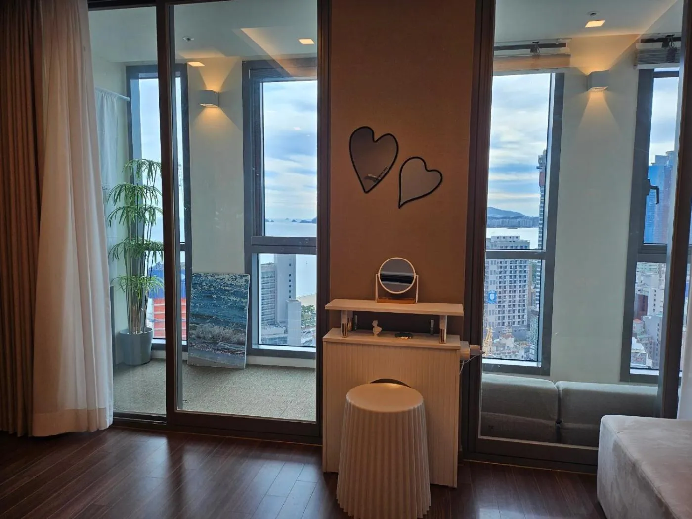 Living room in Haeundae Lamer Stay