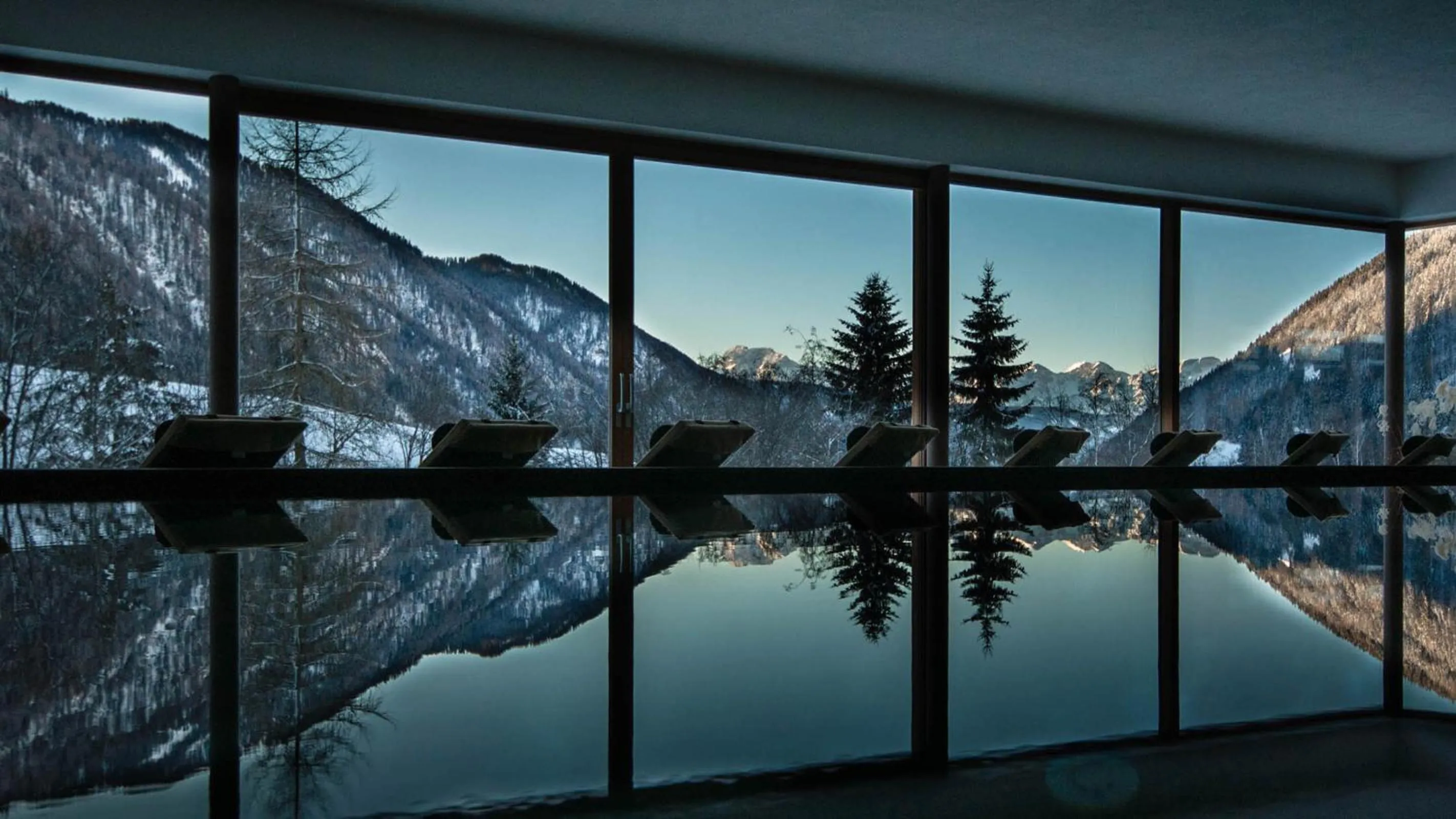 Winter in La Casies Mountain Hotel