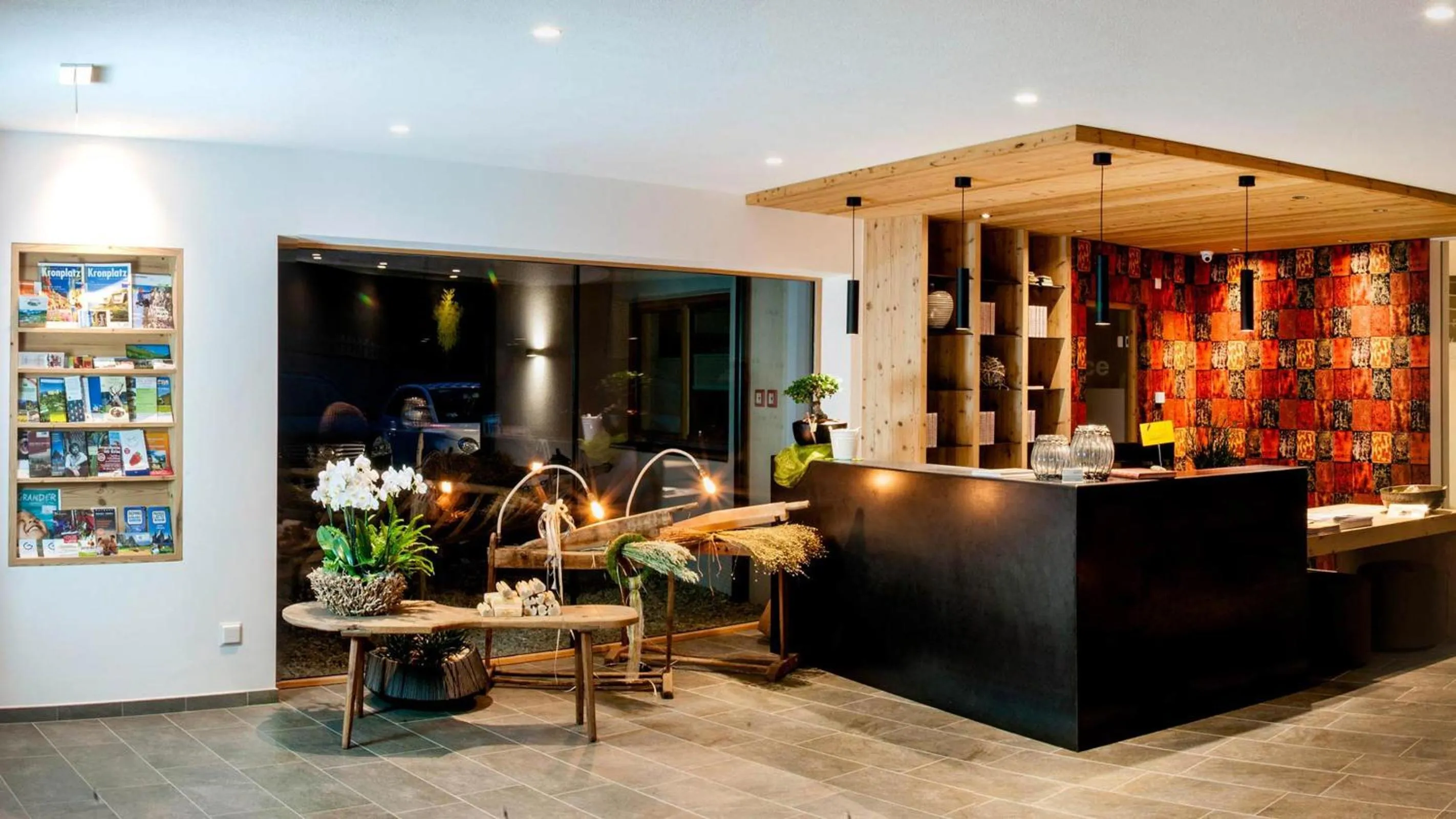 Night in La Casies Mountain Hotel